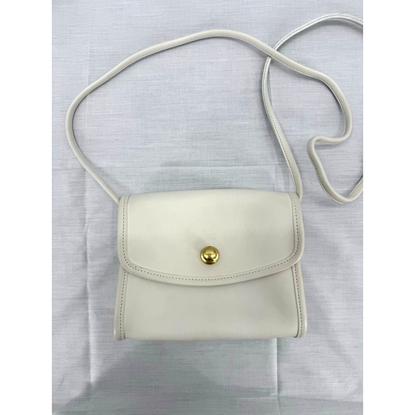 Coach Vintage COACH Chrystie Crossbody Bag in Bone 9892 Size ONE SIZE - 14 Thumbnail