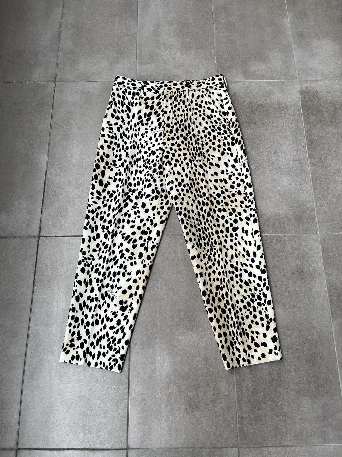 Just Cavalli !DS! FW22 Just Cavalli Leopard Print Natural Casual Pants Size US 32 / EU 48 - 8 Thumbnail