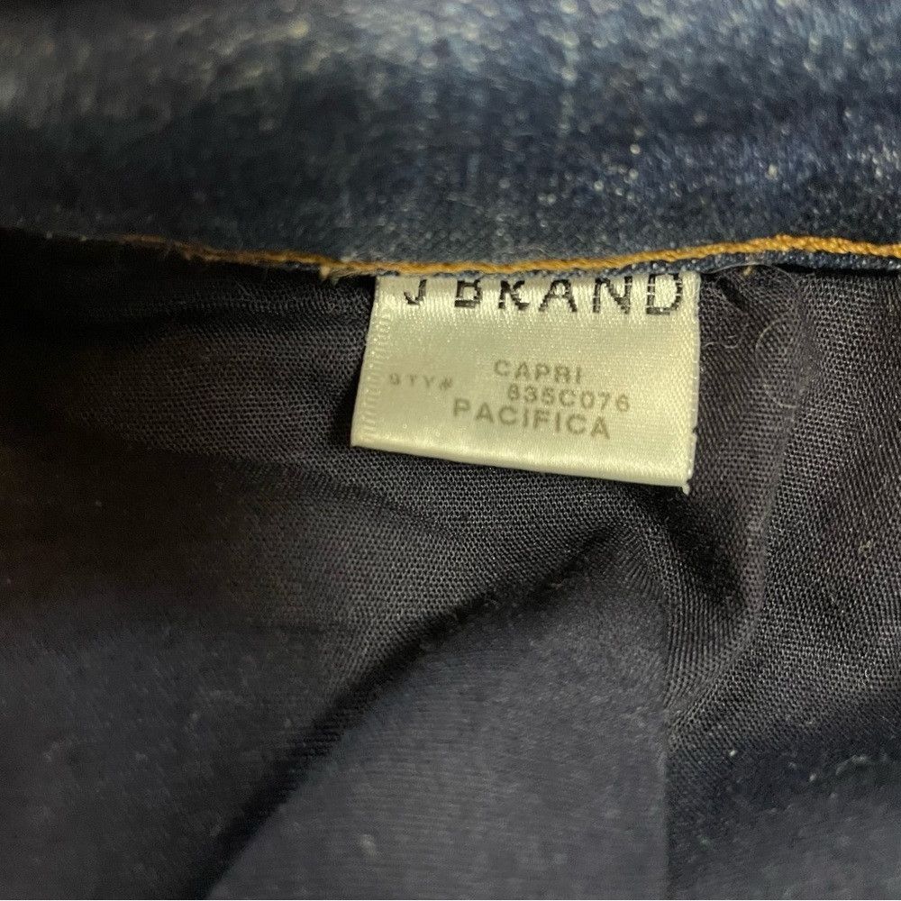 J Brand J Brand Blue Capri Pacifica Jeans Size 32 Size 32" / US 10 / IT 46 - 6 Thumbnail