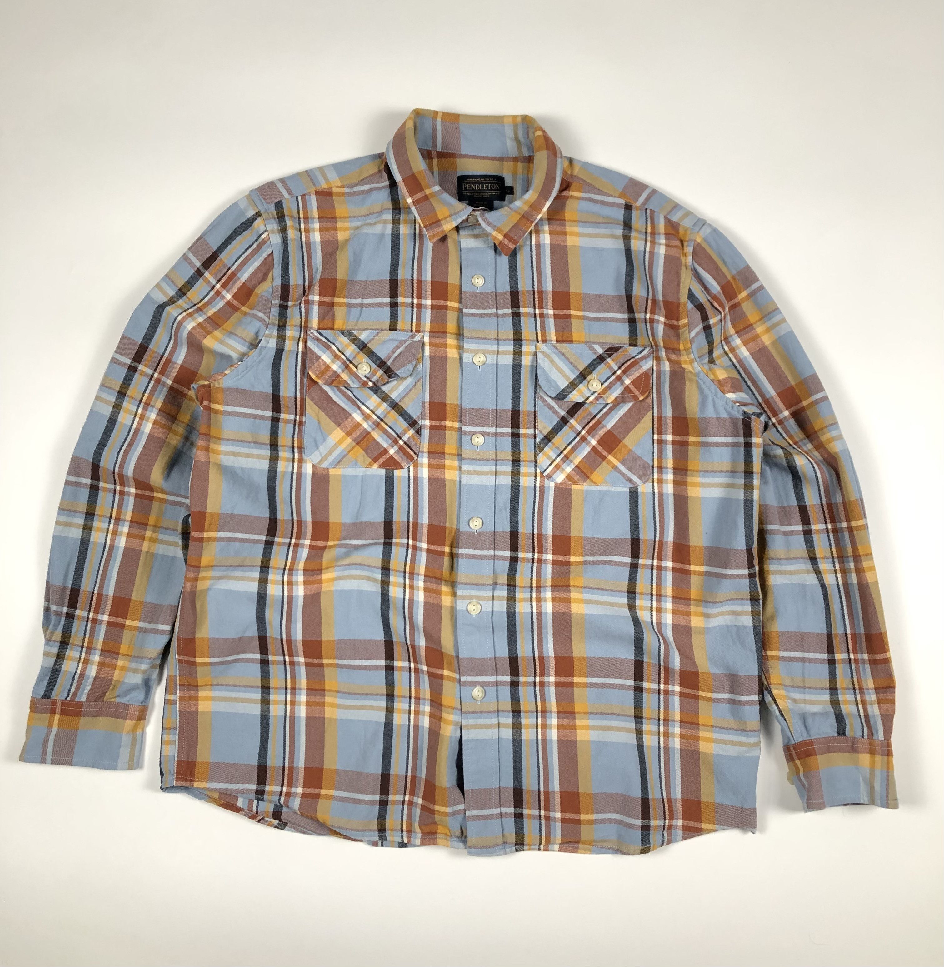 Pendleton Pendleton Plaid Beach Shack Cotton Shirt Size US XL / EU 56 / 4 - 1 Thumbnail