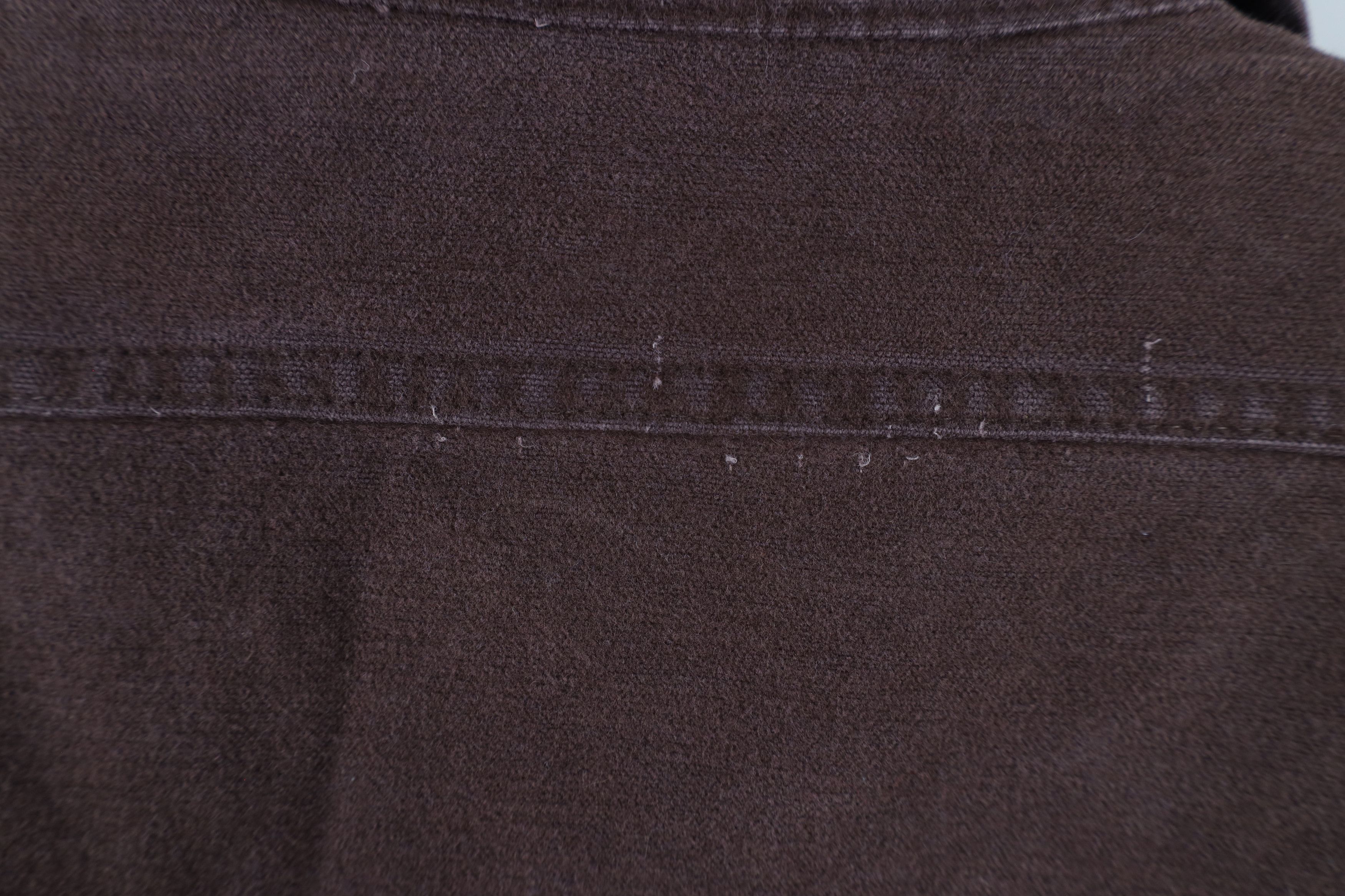Vintage × Woolrich Woolen Mills Vintage 70s Woolrich Chamois Cloth Button Shirt Brown USA Size US XXL / EU 58 / 5 - 12 Thumbnail