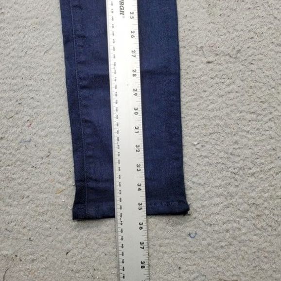 NYDJ NYDJ Ankle Pants Women’s 2 Blue Cotton Comfort Waist Flat Front Pull On Size 26" / US 2 / IT 38 - 3 Thumbnail