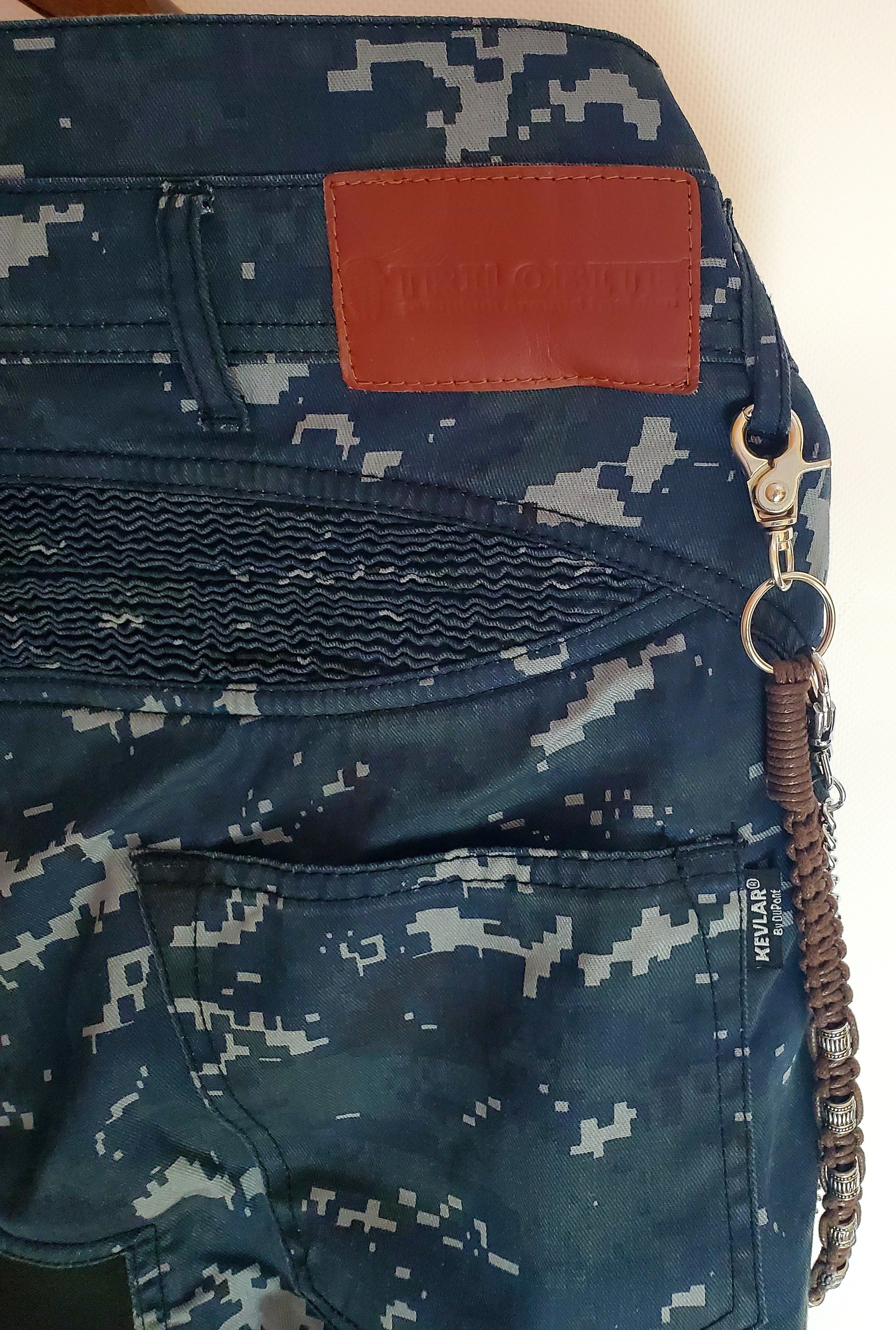 Other Trilobite Parado Motorcycle Jeans Digi Camo Blue perfect con Size US 32 / EU 48 - 9 Thumbnail
