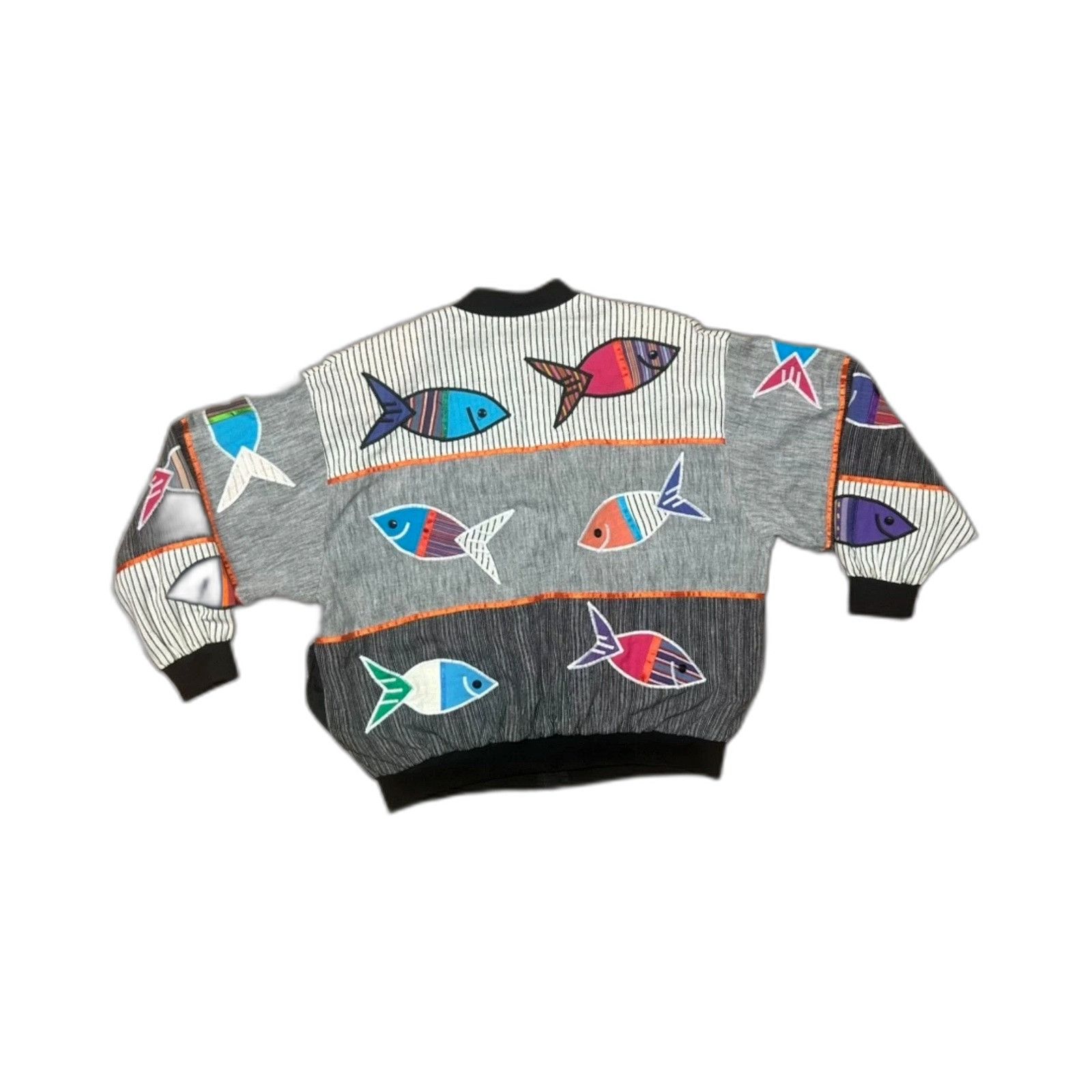 Vintage Vintage Women's Jacket Large 1990's Fish Appliqué Victor Cam Size US M / EU 48-50 / 2 - 2 Thumbnail