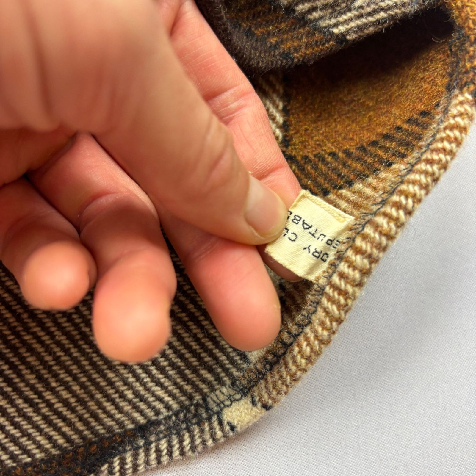Vintage Vintage 60s Penneys Towncraft Wool Shacket Flannel Medium Size US M / EU 48-50 / 2 - 11 Thumbnail