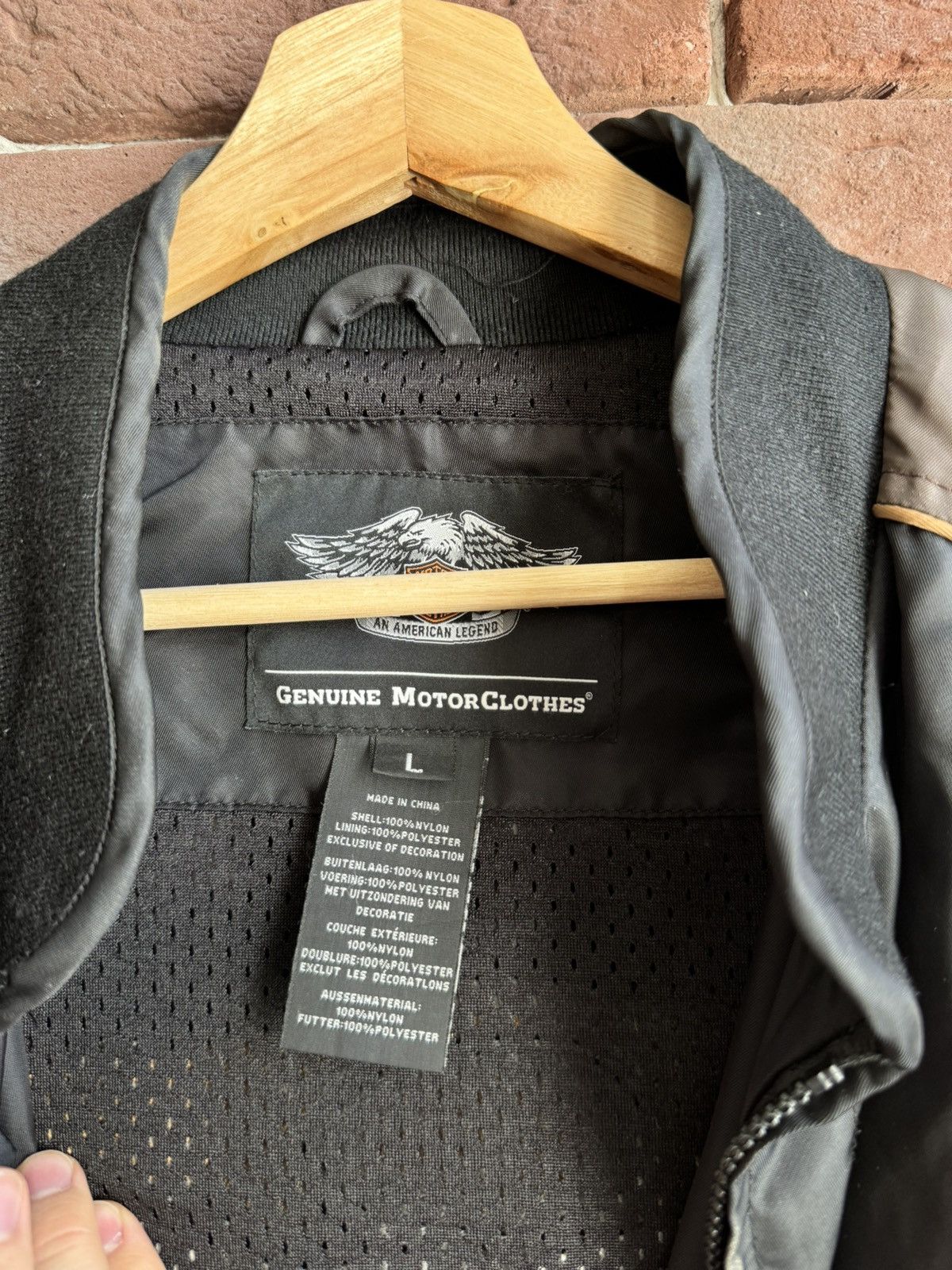 Harley Davidson Harley Davidson Vintage Racing Bomber Jacket Hype Rare Y2k Size US L / EU 52-54 / 3 - 7 Thumbnail