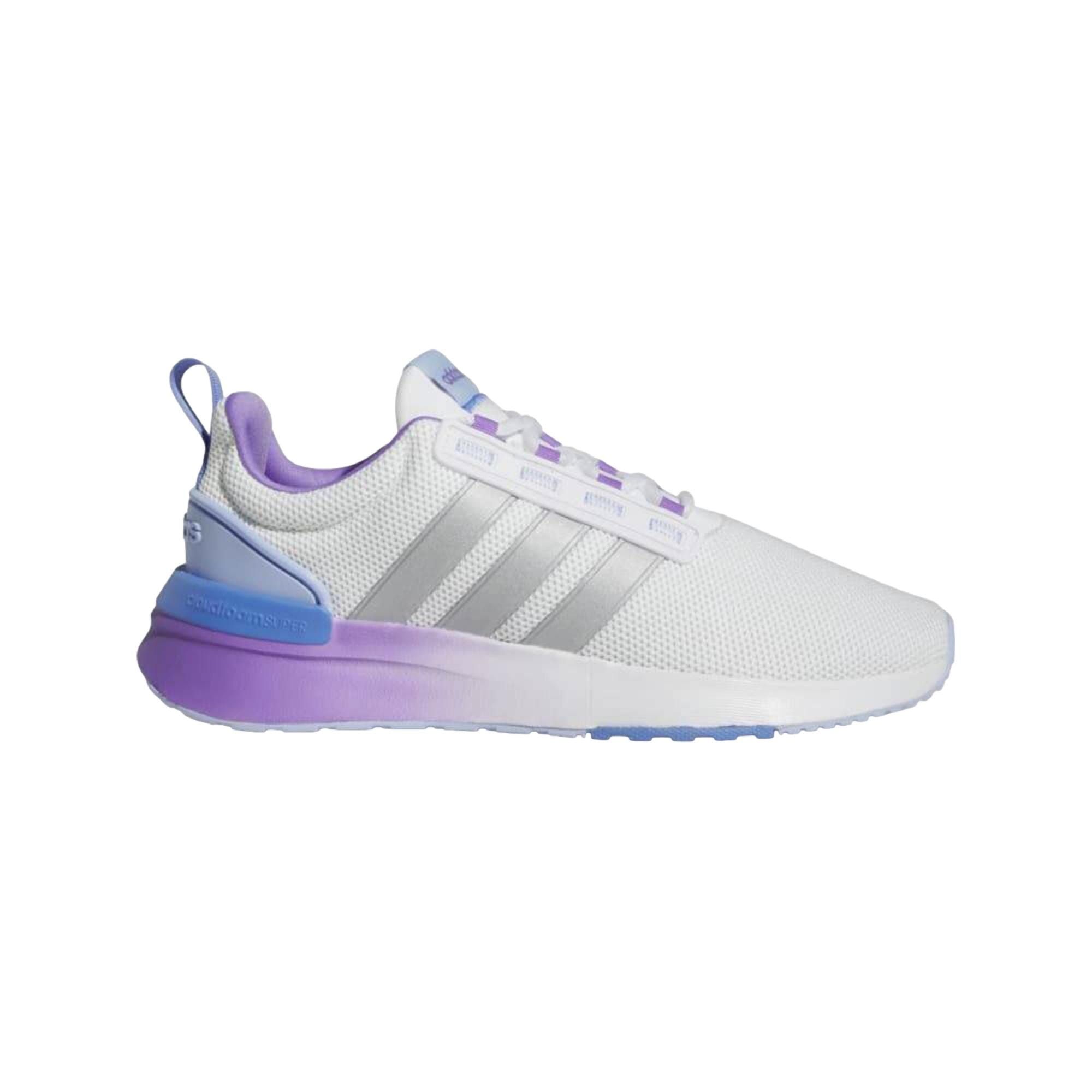 Adidas Racer TR21 White / Purple HP2741 Size US 6.5 / IT 36.5 - 1 Thumbnail
