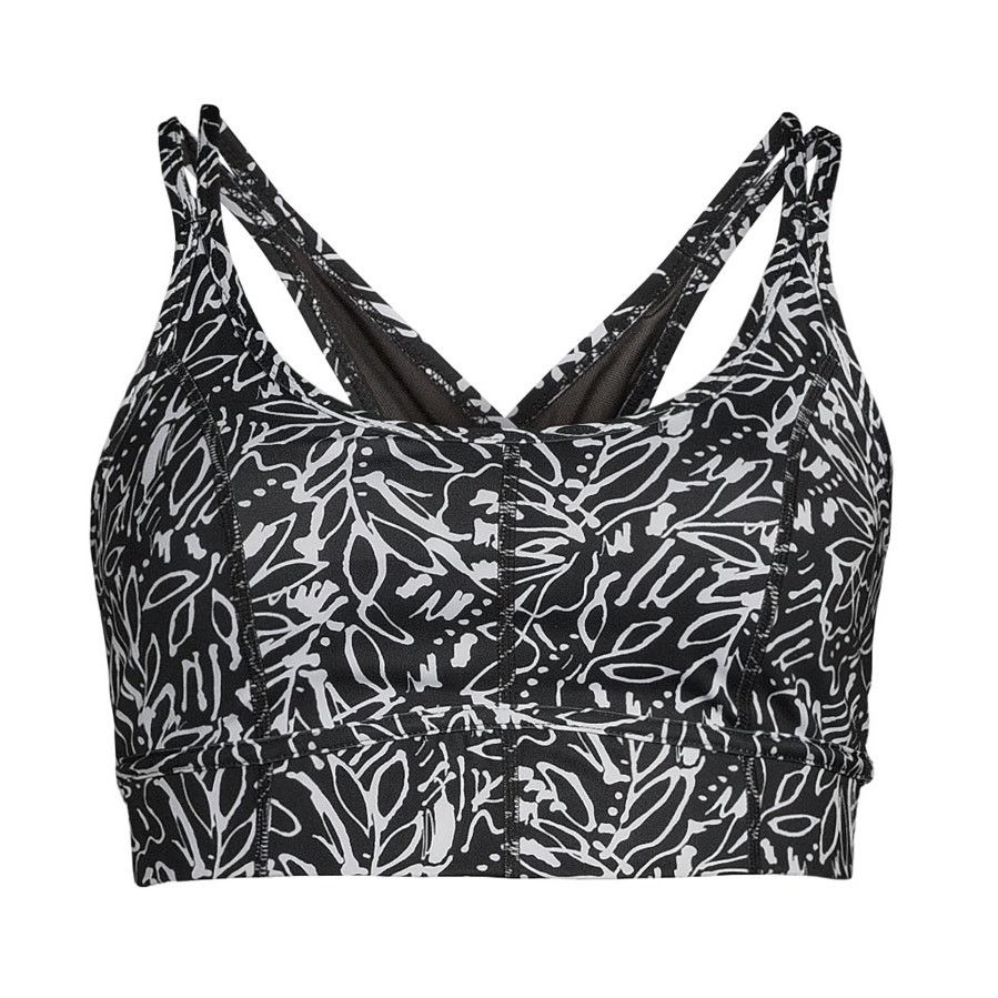 Avia Avia Crisscross Mesh Back Sports Bra Flower Print Low Impact Size S / US 4 / IT 40 - 3 Thumbnail