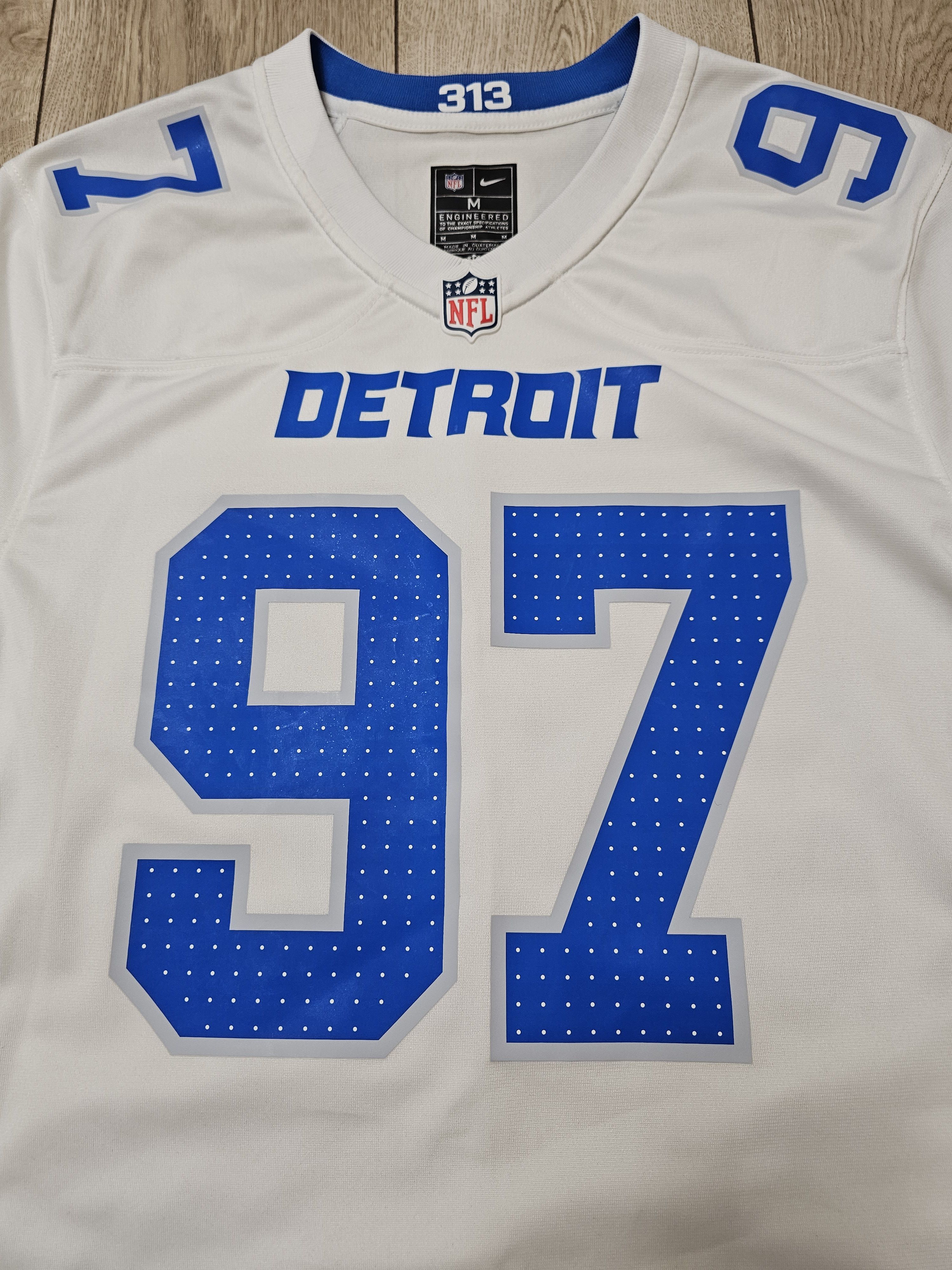 NFL DETROIT LIONS JERSEY HUTCHINSON SHIRT NFL AMERICAN FOOTBALL Size US M / EU 48-50 / 2 - 3 Thumbnail