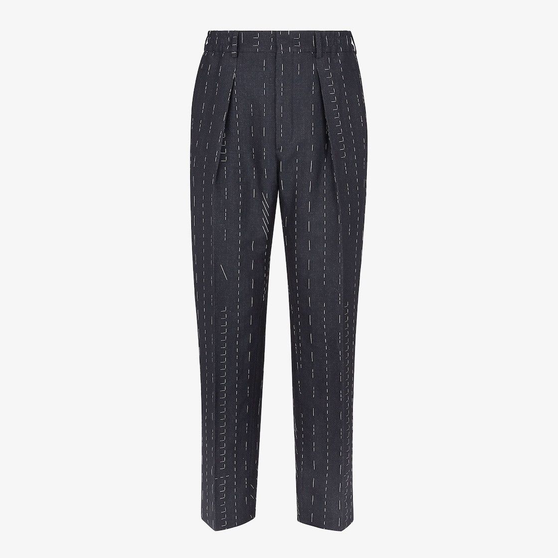 Fendi o1s1wg111025 Trousers in Blue Size US 32 / EU 48 - 1 Thumbnail