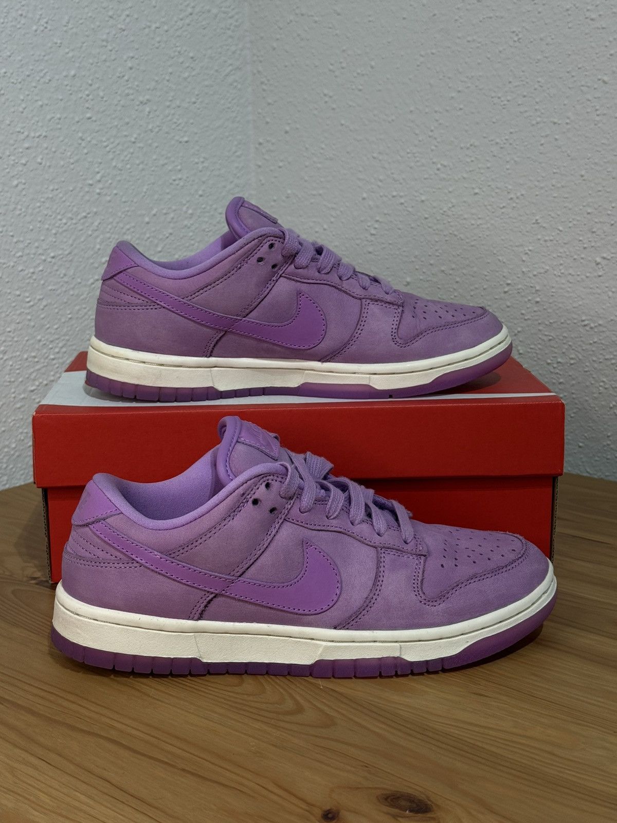Nike Nike Dunk Low PRM MF Rush Fuchsia Size US 6.5 / IT 36.5 - 2 Thumbnail