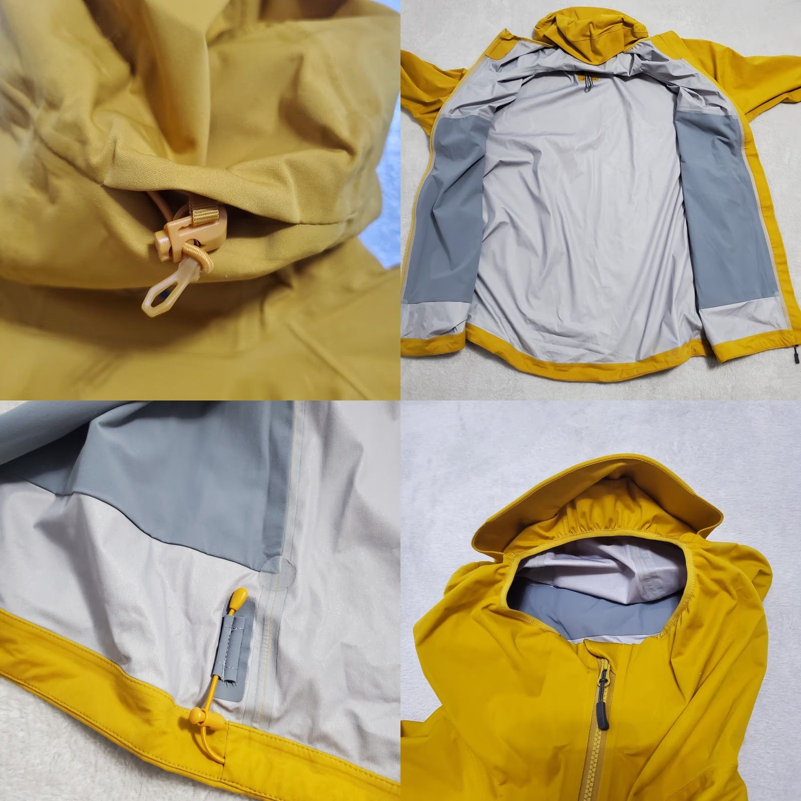 Rab RAB Kinetic 2.0 Jacket Men XL Sahara Proflex Waterproof Full Zip Hooded Stretchy Jacket Size US XL / EU 56 / 4 - 9 Thumbnail