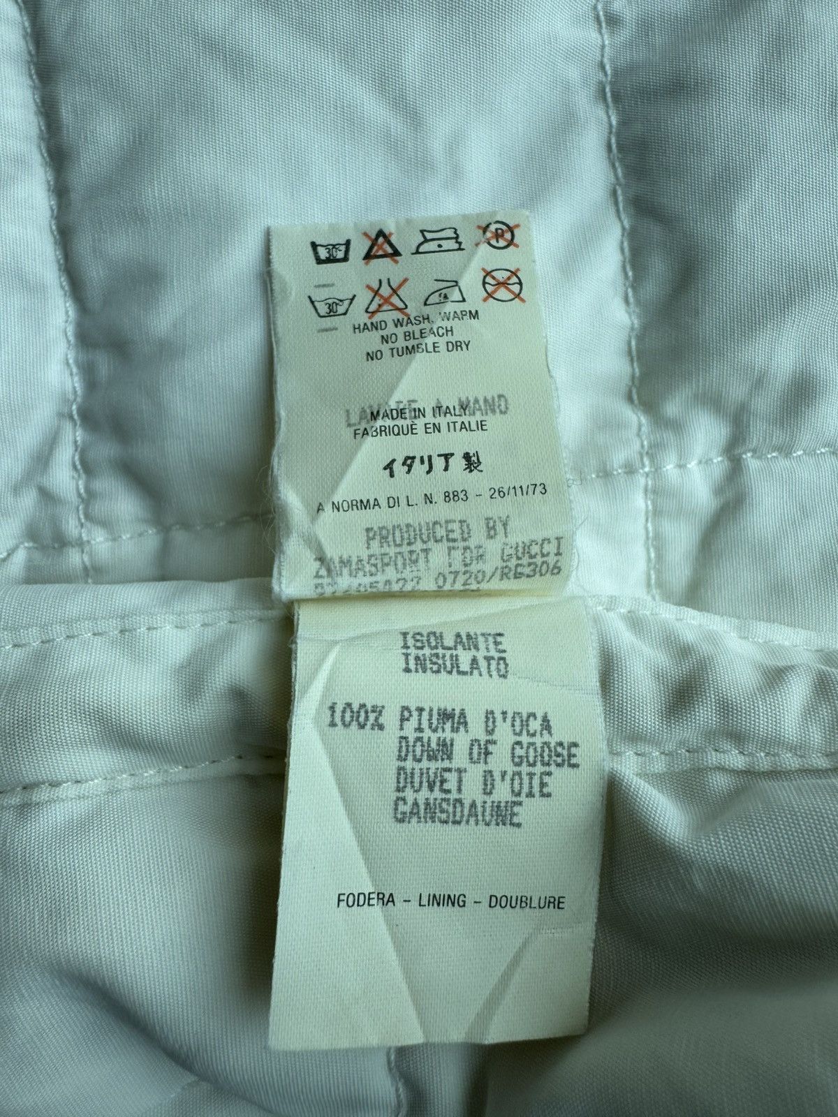 Gucci VERY RARE VINTAGE JACKET GUCCI GOOSE DOWN QUILTED PUFFER Size US M / EU 48-50 / 2 - 9 Thumbnail