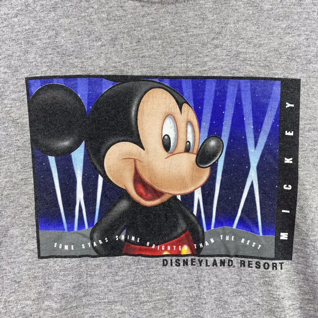 Disney Vintage DISNEYLAND RESORT MICKEY Star Shine Tee Shirt Top Size M / US 6-8 / IT 42-44 - 3 Thumbnail
