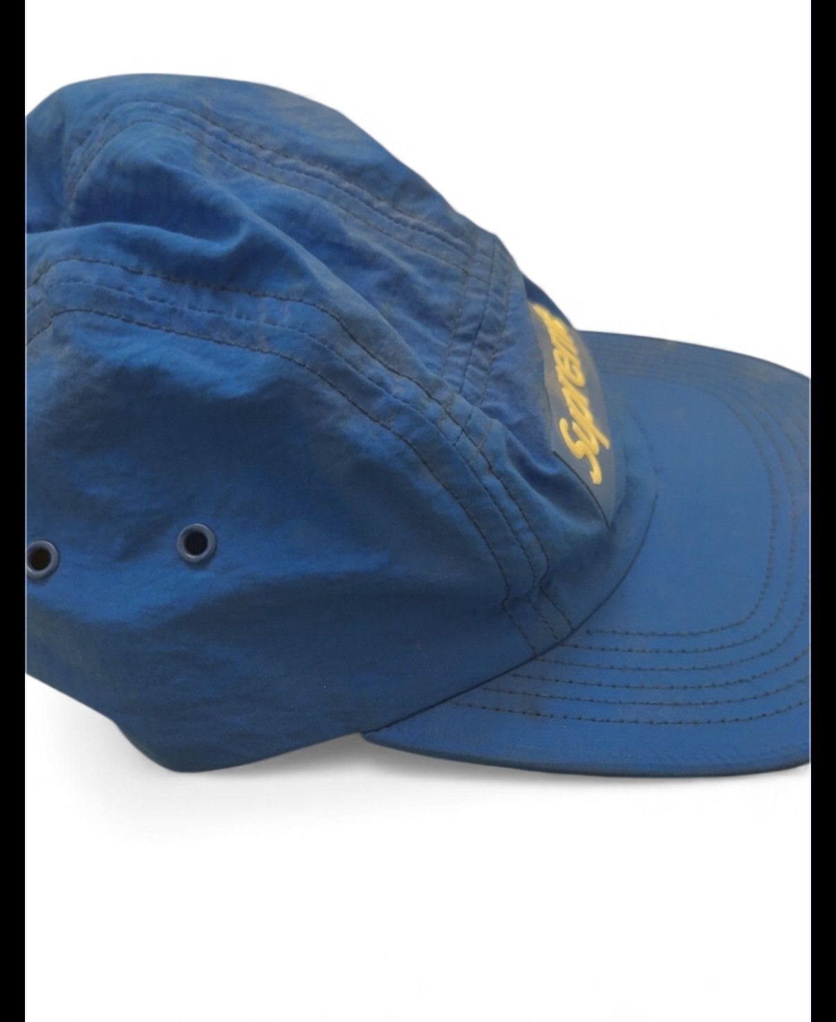 Supreme Supreme SS18 Logo Patch Camp Cap Size ONE SIZE - 2 Thumbnail