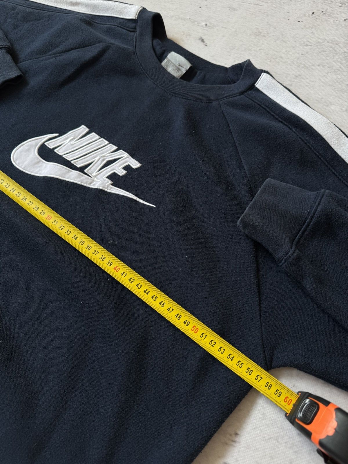 Nike × Vintage NIKE VINTAGE 00s y2k OVERSIZE BAGGY SWEATSHIRT CENTER LOGO Size US S / EU 44-46 / 1 - 7 Thumbnail