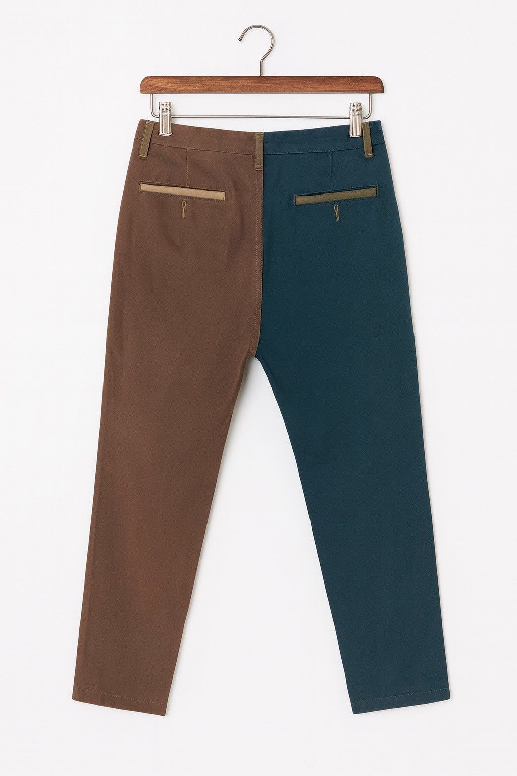 Issey Miyake Né-net Patchwork Colorblock Pants Rare Japanese Avant-Garde Size US 31 - 2 Thumbnail