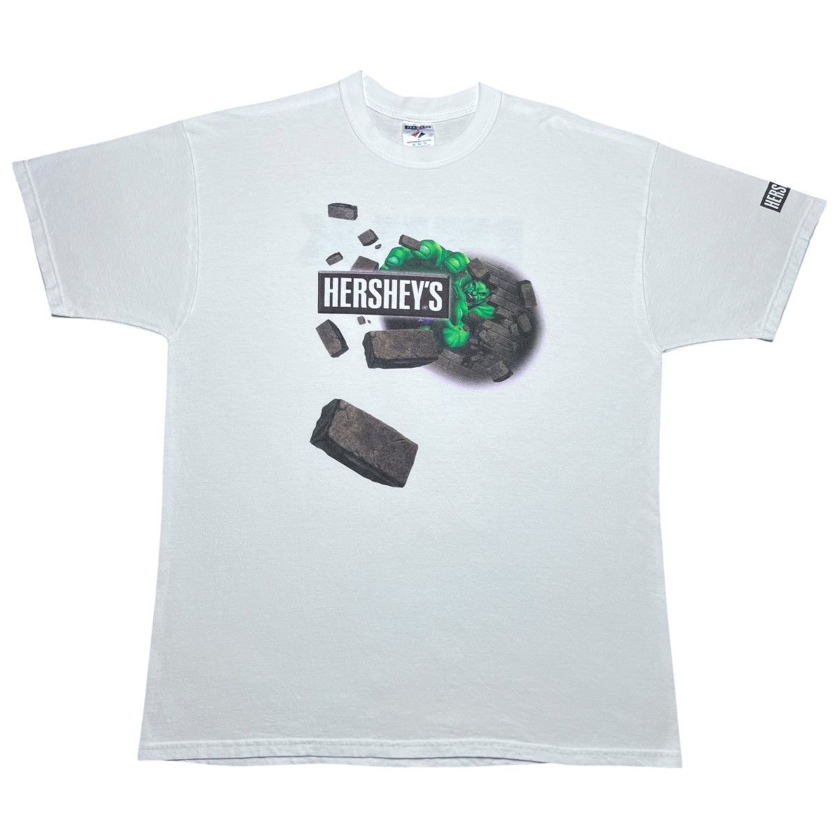 Marvel Comics 2003 Marvel The Incredible Hulk Hersheys Chocolate Promo Tee Size US XL / EU 56 / 4 - 1 Thumbnail