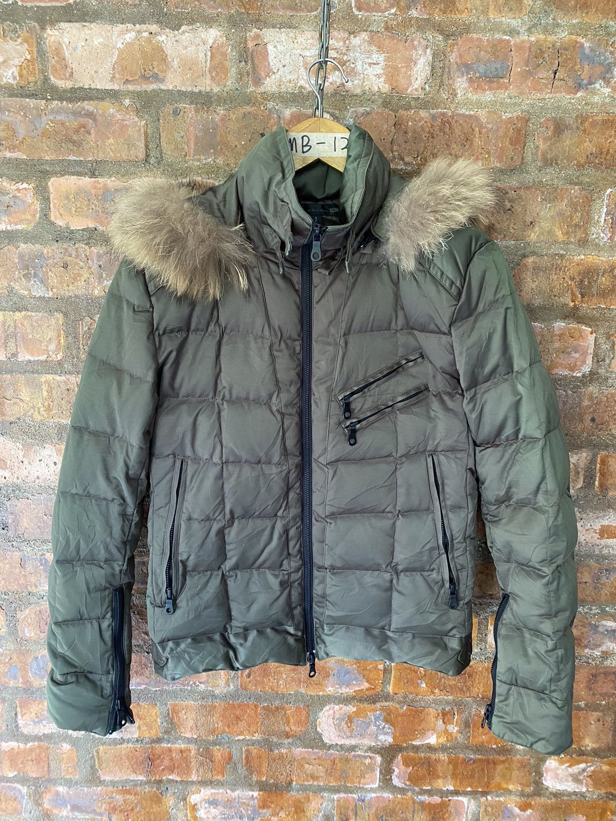 Schlussel 2000s Racon Fur Padded Jacket Size US S / EU 44-46 / 1 - 2 Thumbnail