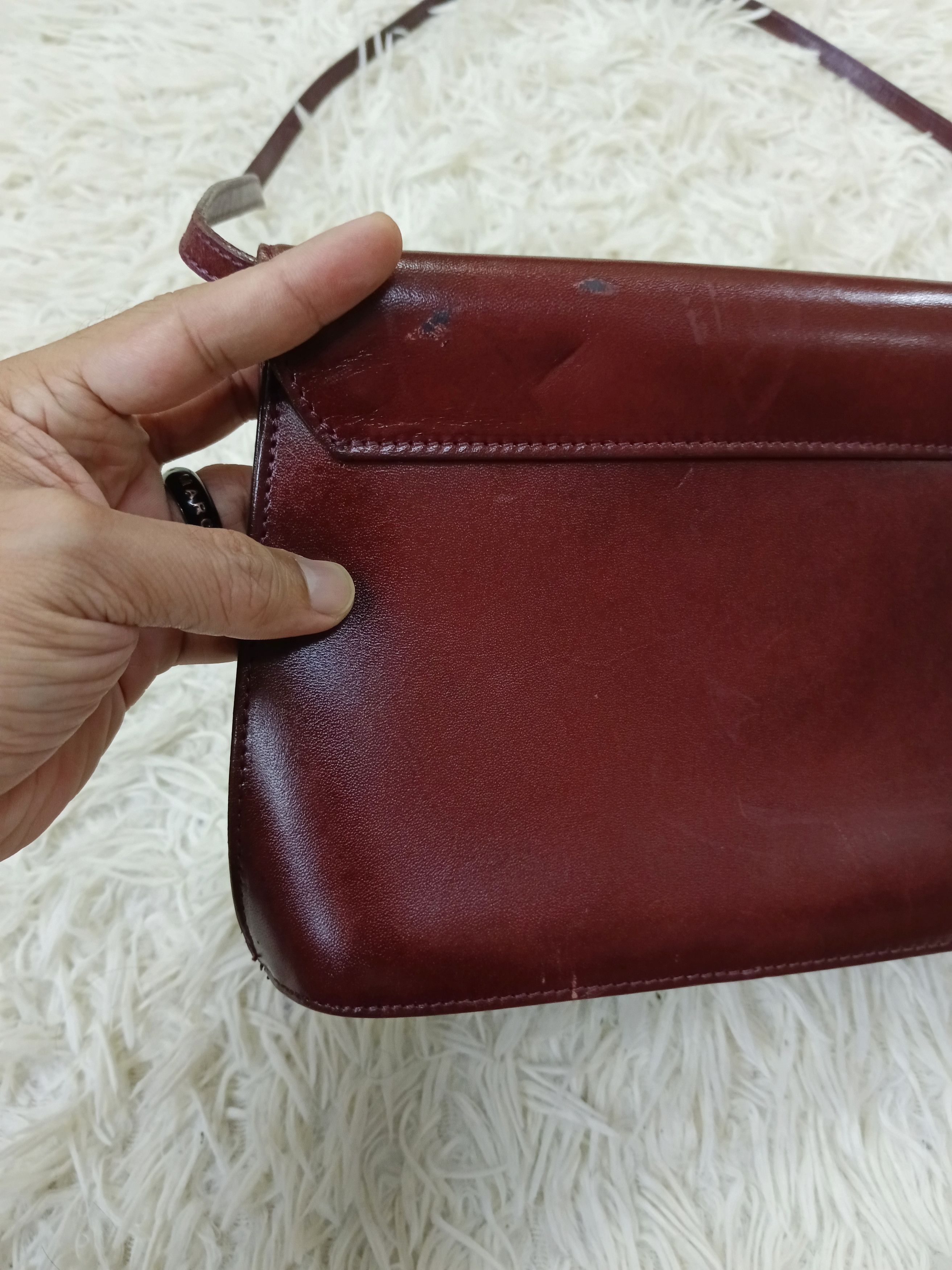 Issey Miyake ISSEY MIYAKE LEATHER SLING/CROSSBODY Size ONE SIZE - 6 Thumbnail