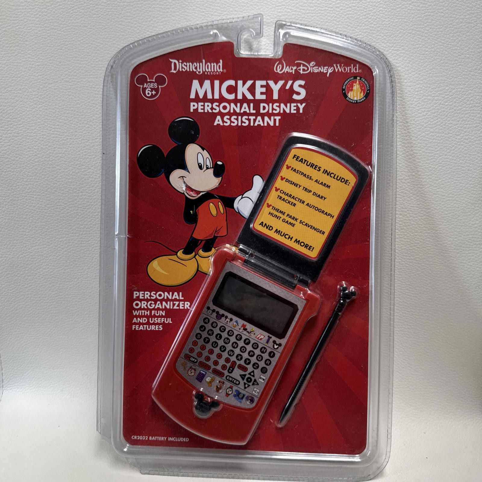 Designer Disneyland Disney World Mickey Assistant Personal Organizer Size ONE SIZE - 1 Thumbnail