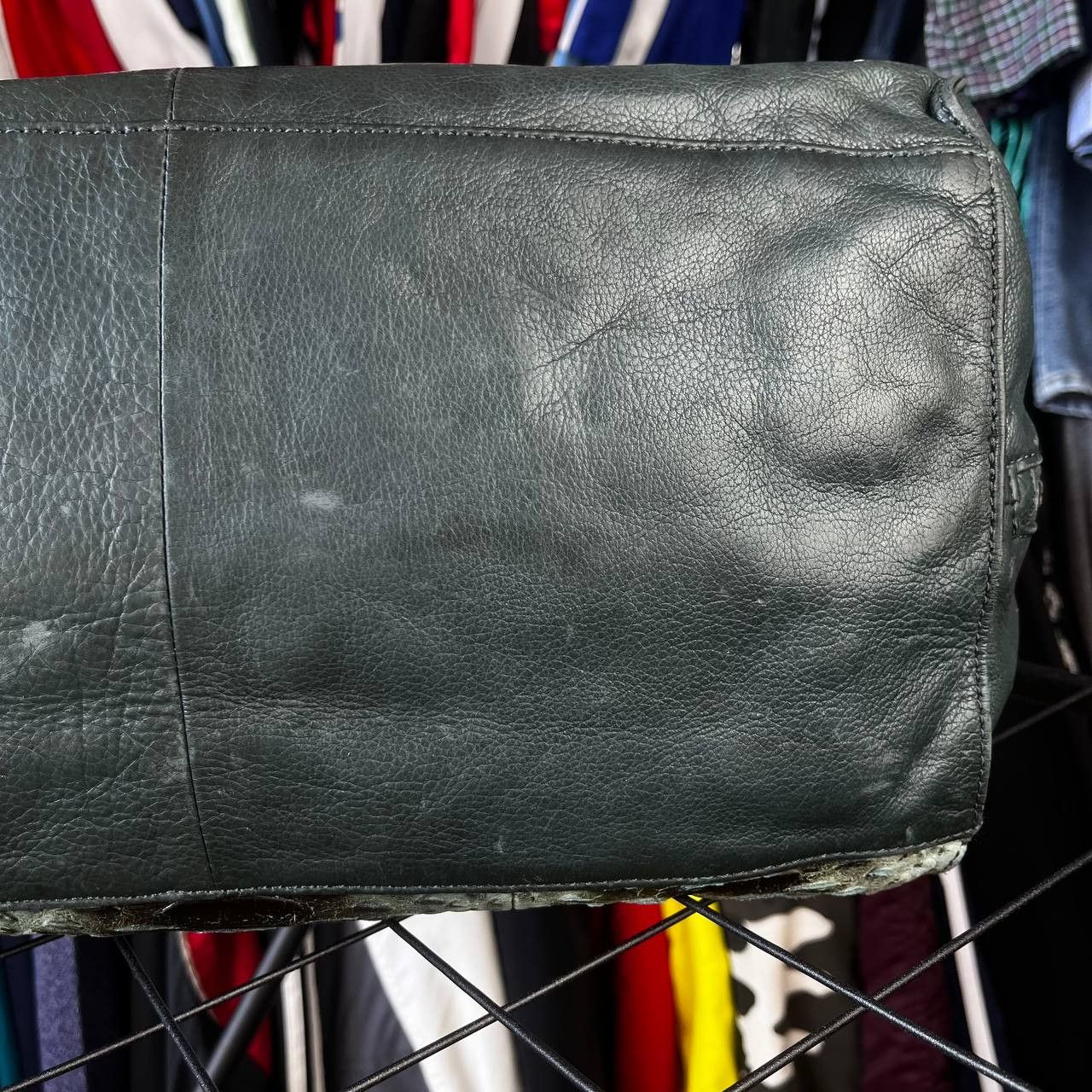 LIEBESKIND BERLIN Liebeskind Berlin Green Python Print Leather Bag Size ONE SIZE - 14 Thumbnail