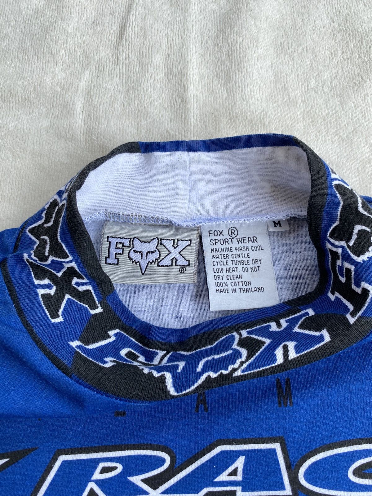 Fox Racing Vintage Fox Racing Jersey Motocross 90s Size US M / EU 48-50 / 2 - 5 Thumbnail