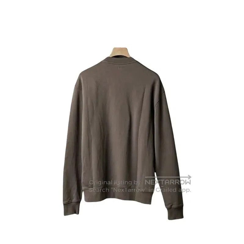 AMI AMI Gray Cotton Printed Long Sleeve Sweatshirt . Size US M / EU 48-50 / 2 - 2 Thumbnail