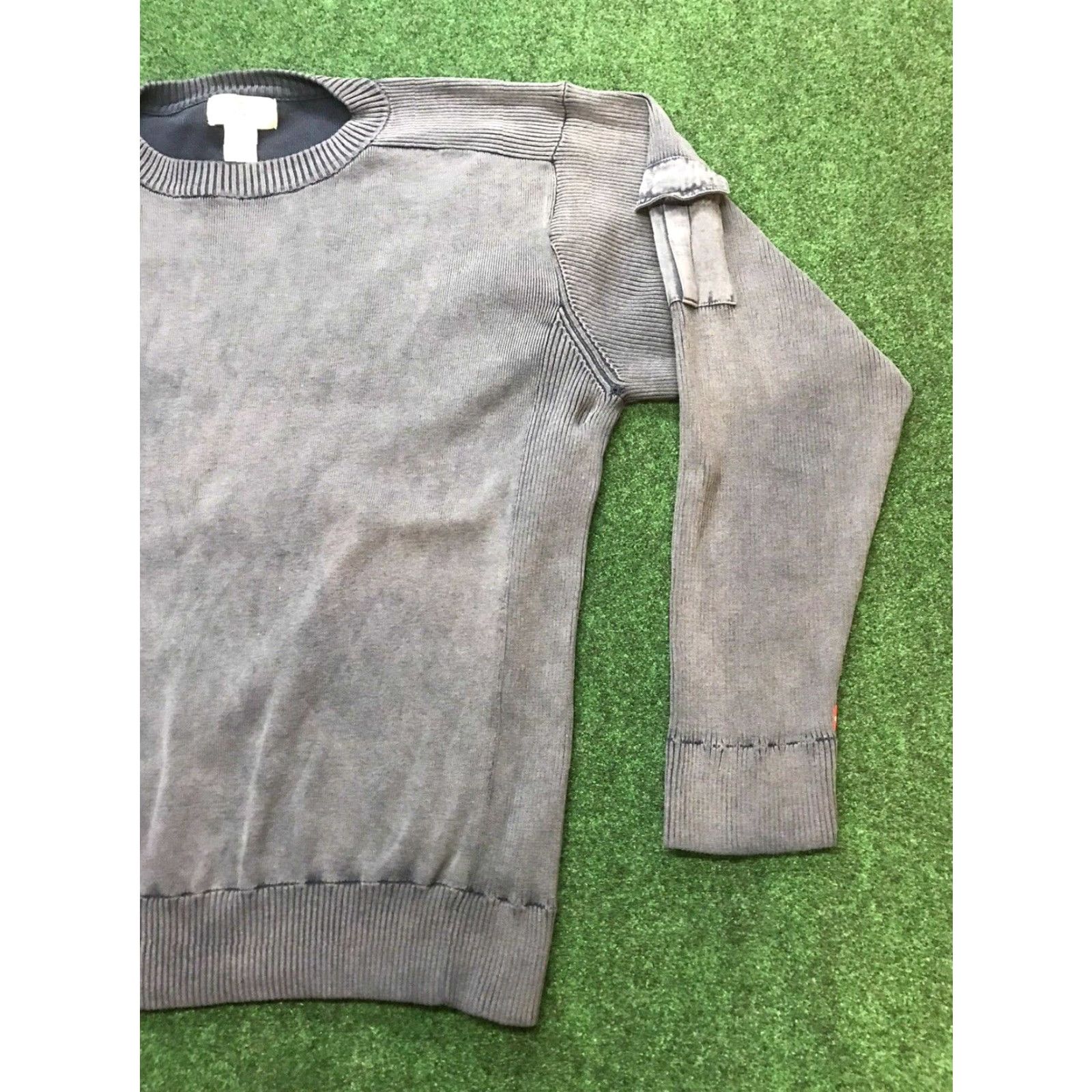 Vintage Vintage 1990s Levi's Levi Strauss Long Sleeve Sweater Mens XL Navy Faded Ribbed Knit Clothing Size US XL / EU 56 / 4 - 2 Thumbnail