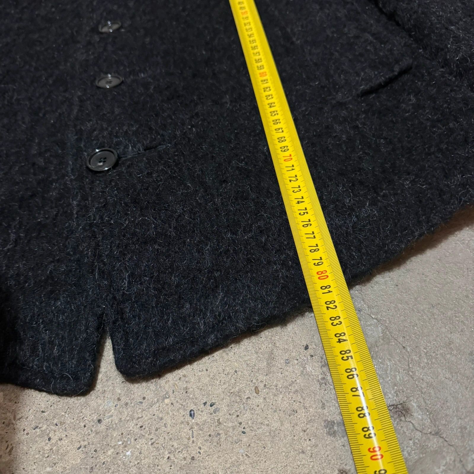 Ann Demeulemeester F/W 2011 Ann Demeulemeester asymmetrical buttons coat Size US S / EU 44-46 / 1 - 10 Thumbnail