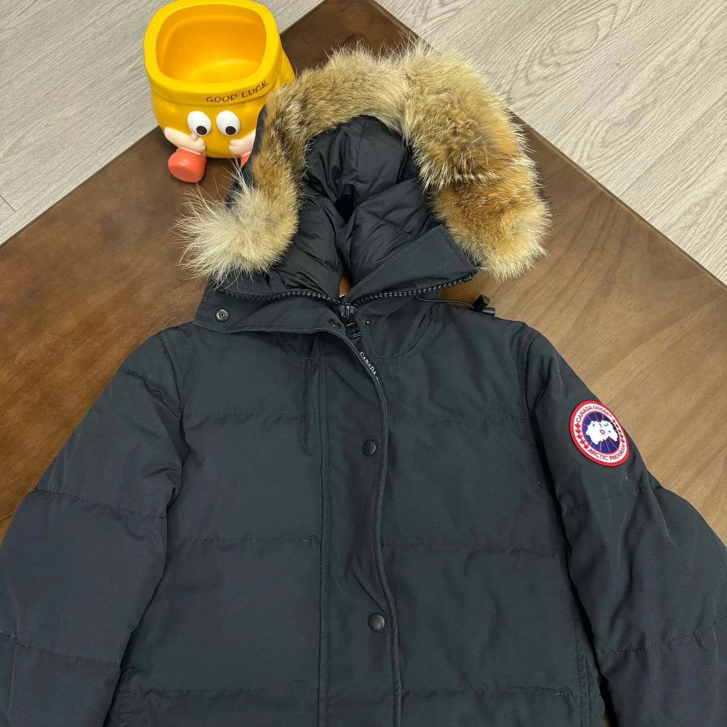 Canada Goose Canada Goose Shelburne Long Down Coat Navy S Size S / US 4 / IT 40 - 8 Thumbnail