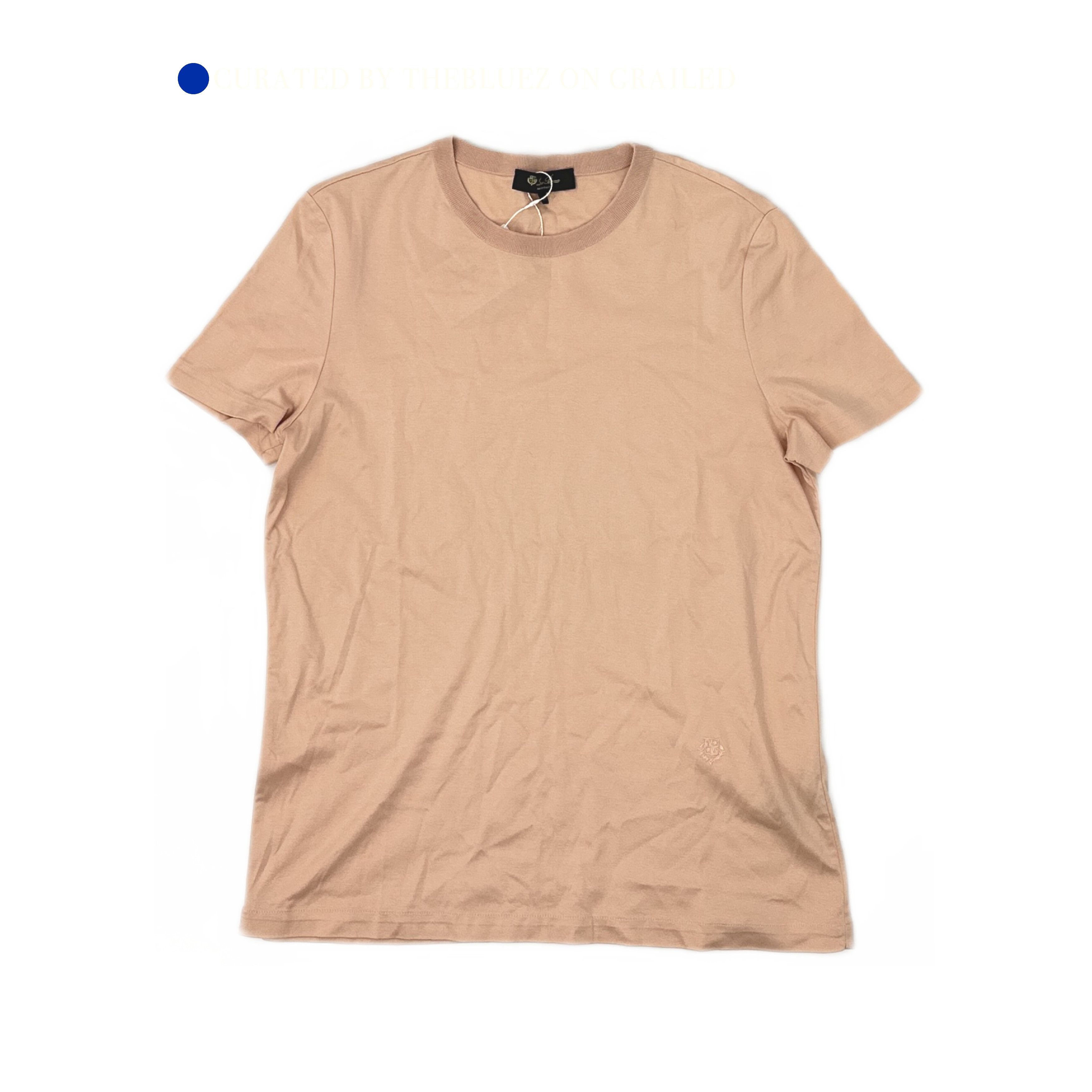 Loro Piana Pink Short-Sleeve Crewneck T-Shirt Size US S / EU 44-46 / 1 - 1 Thumbnail