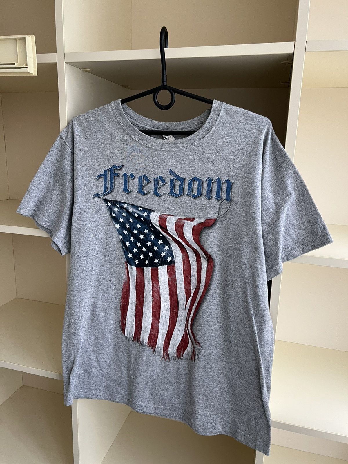 Vintage Vintage Freedom USA Tee T-Shirt America Size M Size US M / EU 48-50 / 2 - 6 Thumbnail