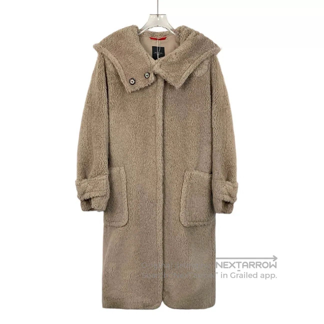 Other brown wool hooded coat by Weekend MaxMara. Size US M / EU 48-50 / 2 - 1 Thumbnail