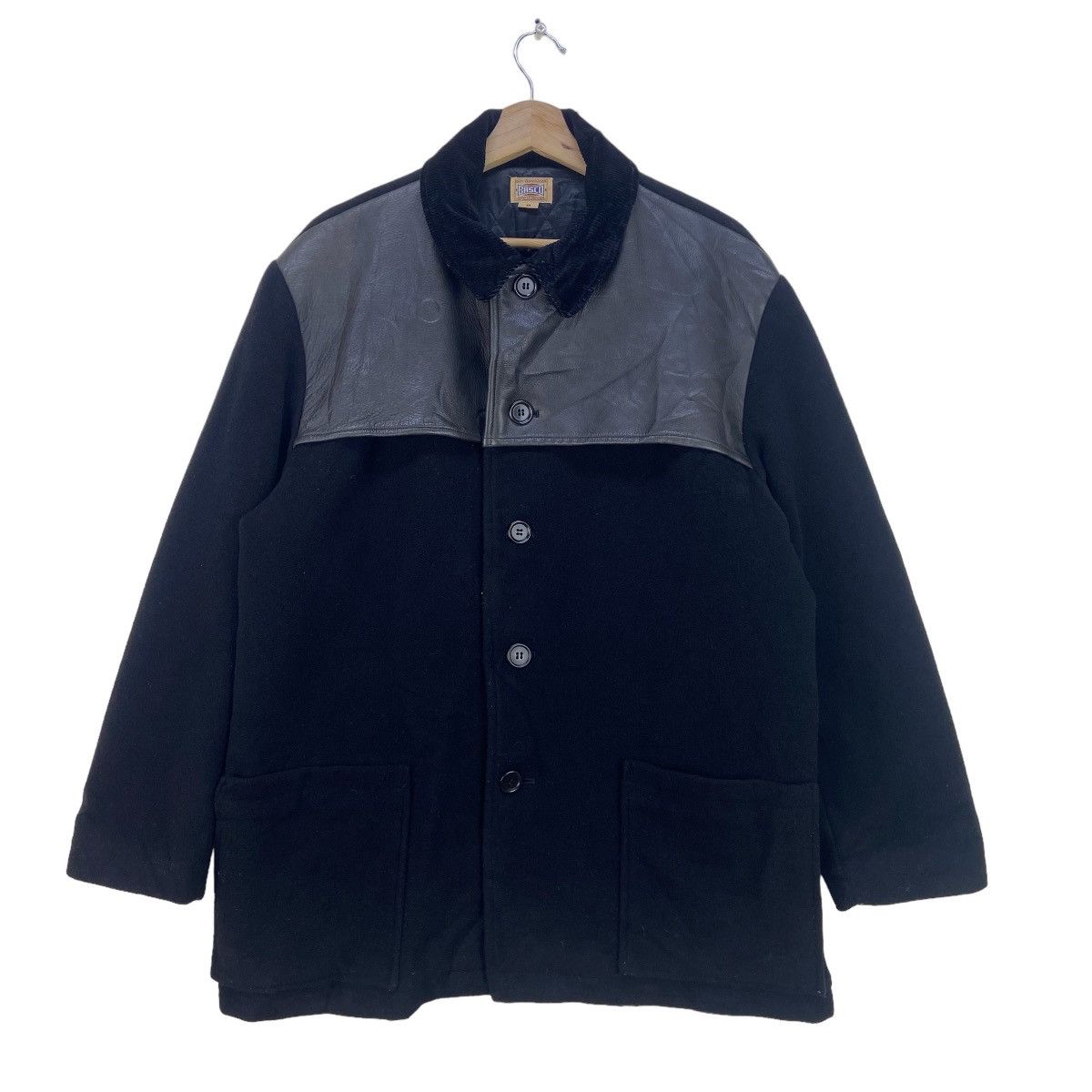 Basco Vintage Ace American Basco Sportswear Wool Coat Size US M / EU 48-50 / 2 - 1 Thumbnail