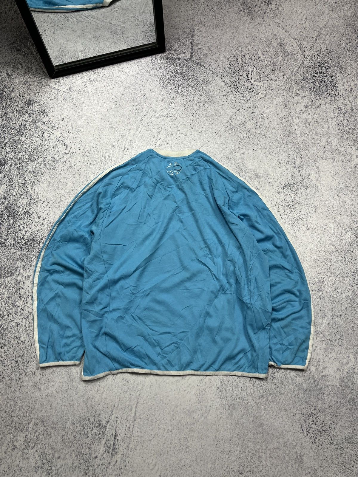 Adidas Adidas Olympique Marseille 00’s Blue Sweatshirt Blokecore Size US M / EU 48-50 / 2 - 15 Thumbnail