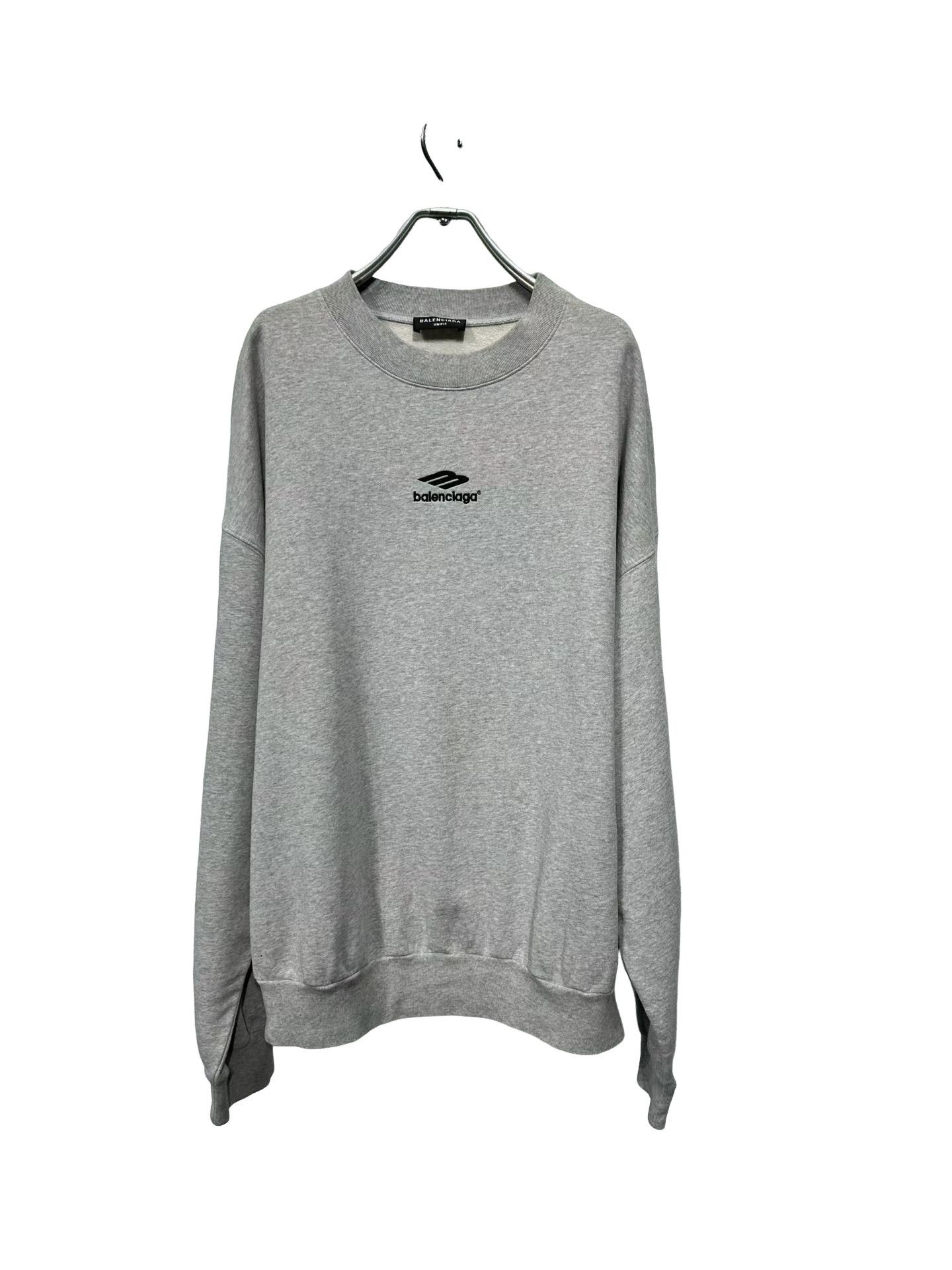 Balenciaga Balenciaga Embroidered Logo Sweatshirt Size L Size US L / EU 52-54 / 3 - 1 Thumbnail