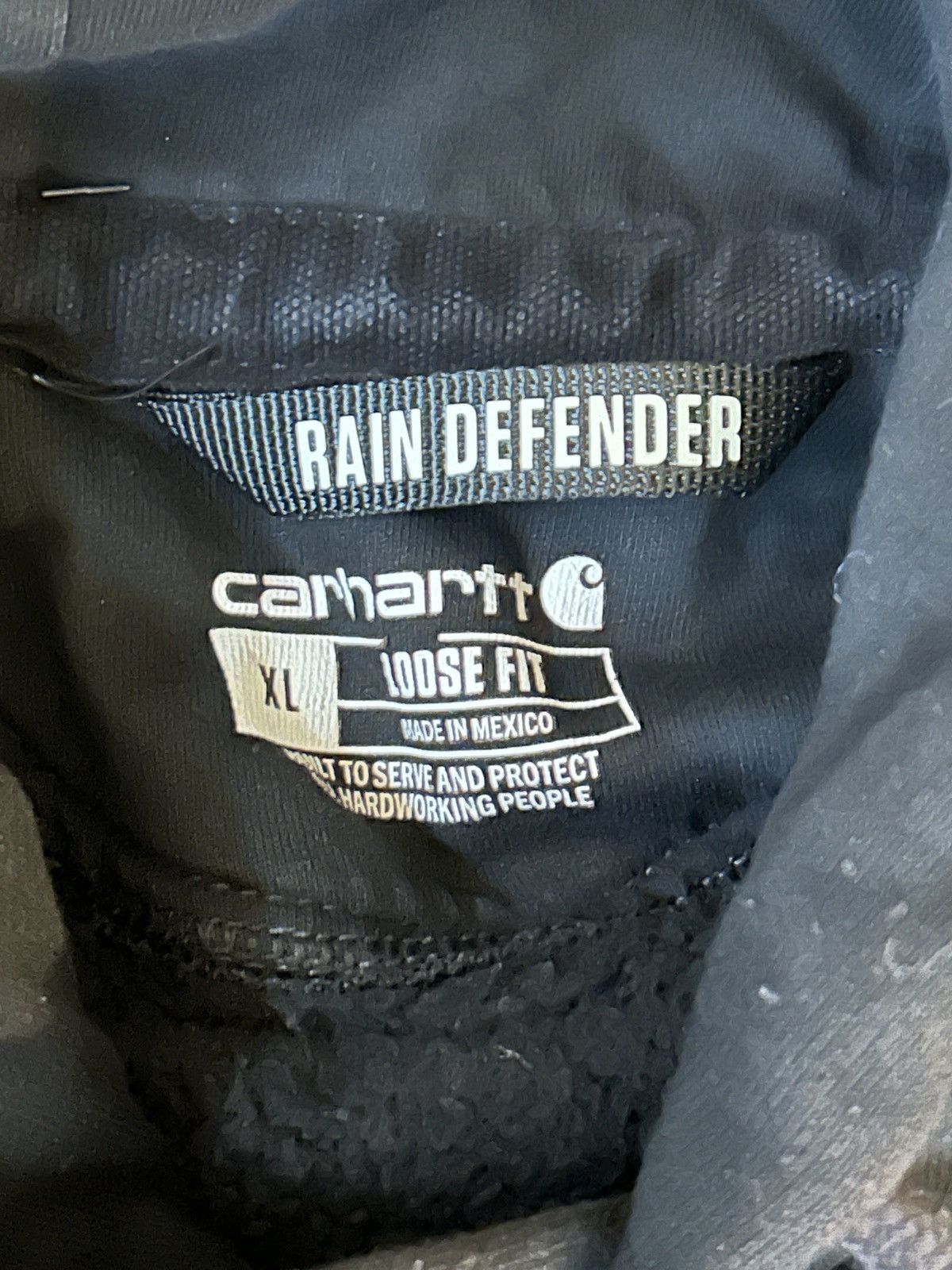 Carhartt Carhartt Loose Fit Embroidered Hooded Workwear Sweatshirt Size US XL / EU 56 / 4 - 5 Thumbnail
