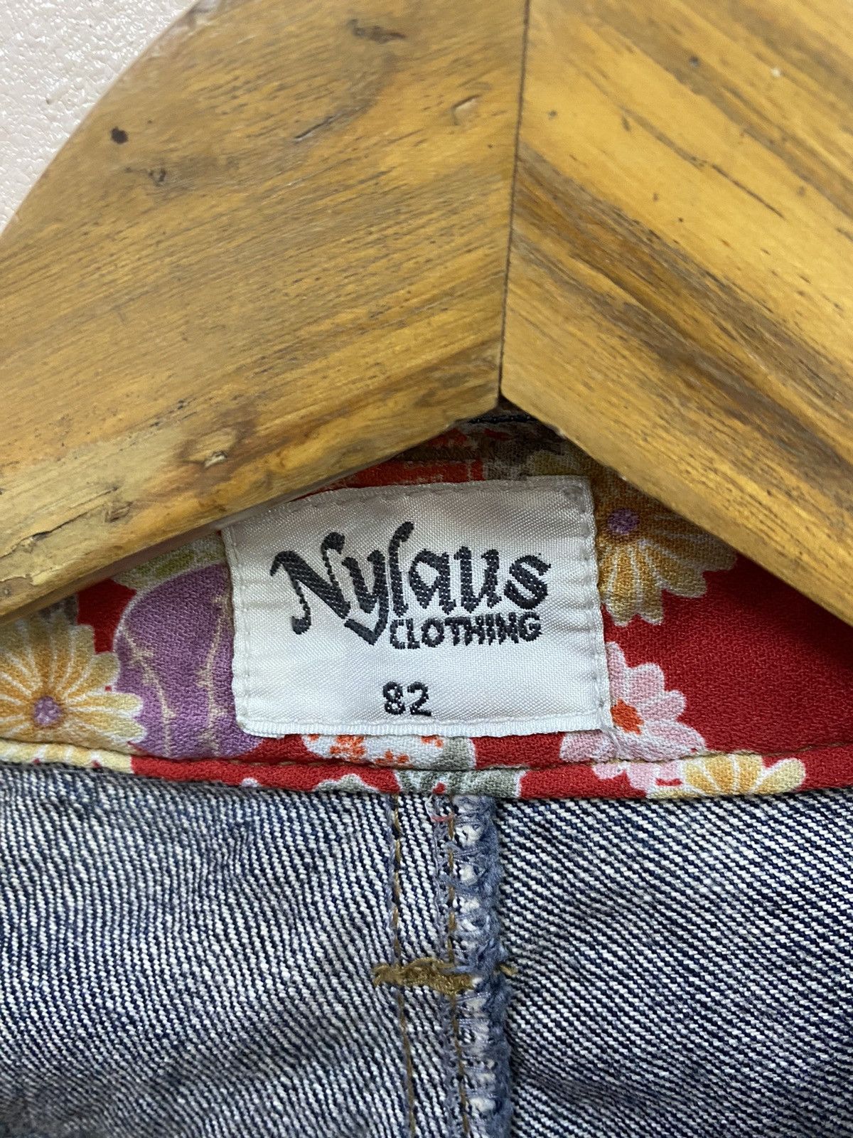 Japanese Brand Vintage Nylaus Double Waist Flared Size US 32 / EU 48 - 12 Thumbnail