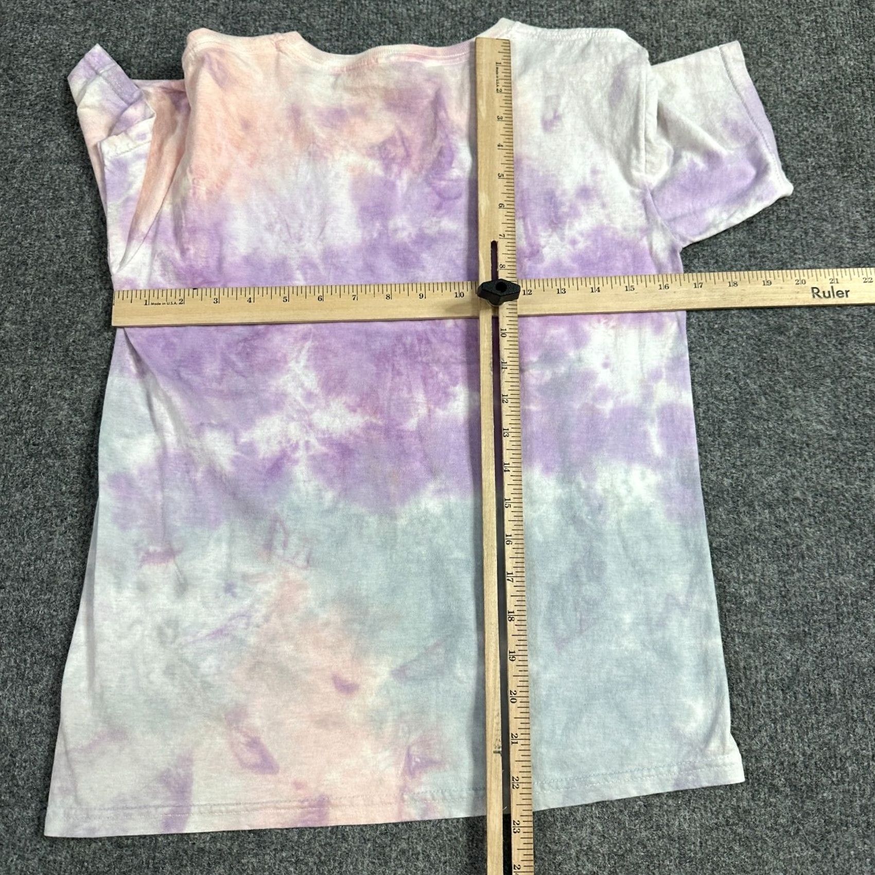 Vintage Def Leppard Women's T-Shirt XS Purple Tie Dye Official Shirt Women Short Sleeve Crew Neck Vintage? No Size XS / US 0-2 / IT 36-38 - 3 Thumbnail