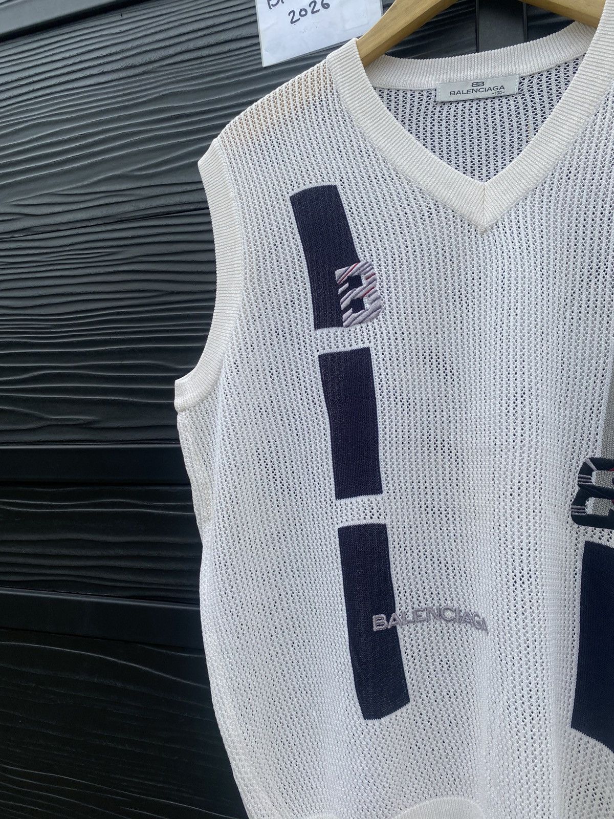 Balenciaga Vintage Balenciaga Vest Size US M / EU 48-50 / 2 - 2 Thumbnail