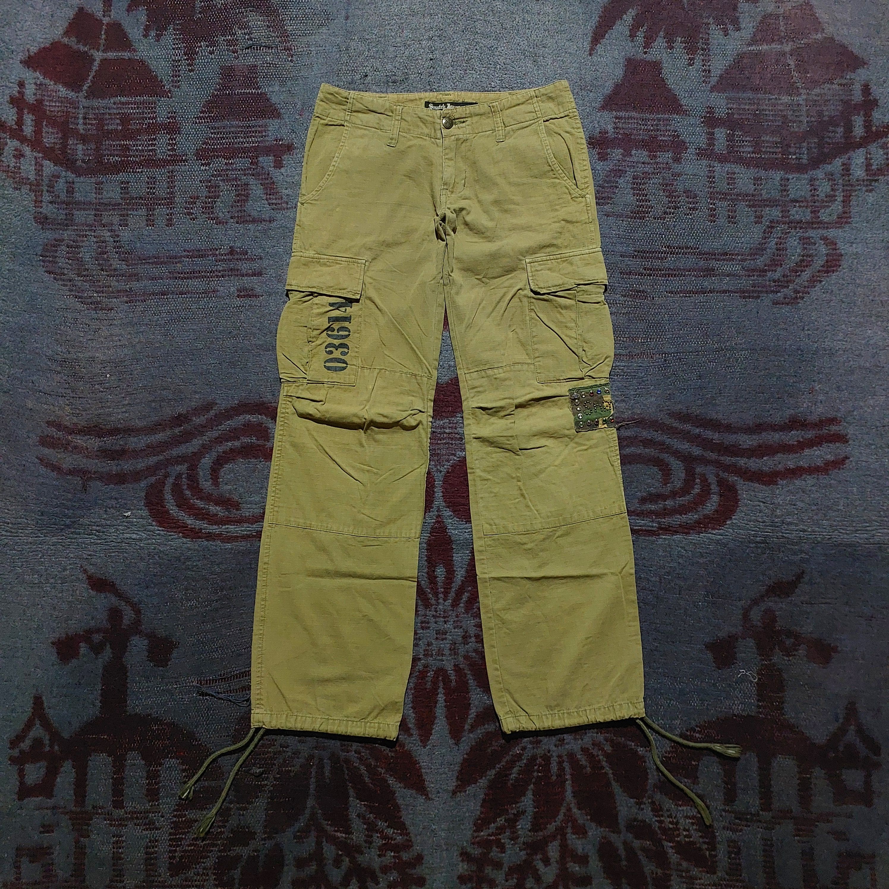 GOA Snatch Jeans #03614 Japanese cargo pants Size US 29 - 1 Thumbnail