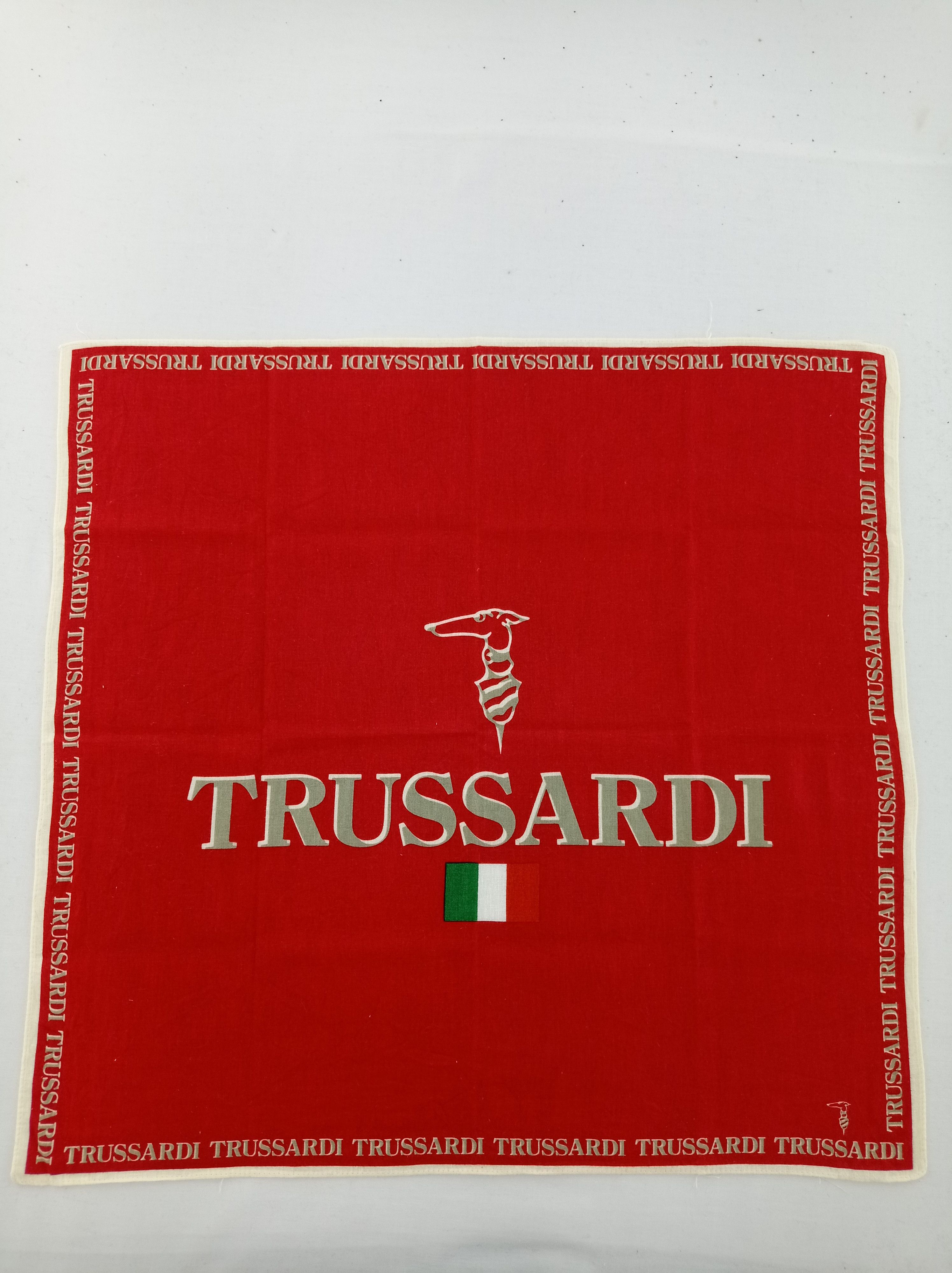 Trussardi × Vintage Vintage Trussardi Handkerchief / Neckwear / Bandana Size ONE SIZE - 1 Thumbnail