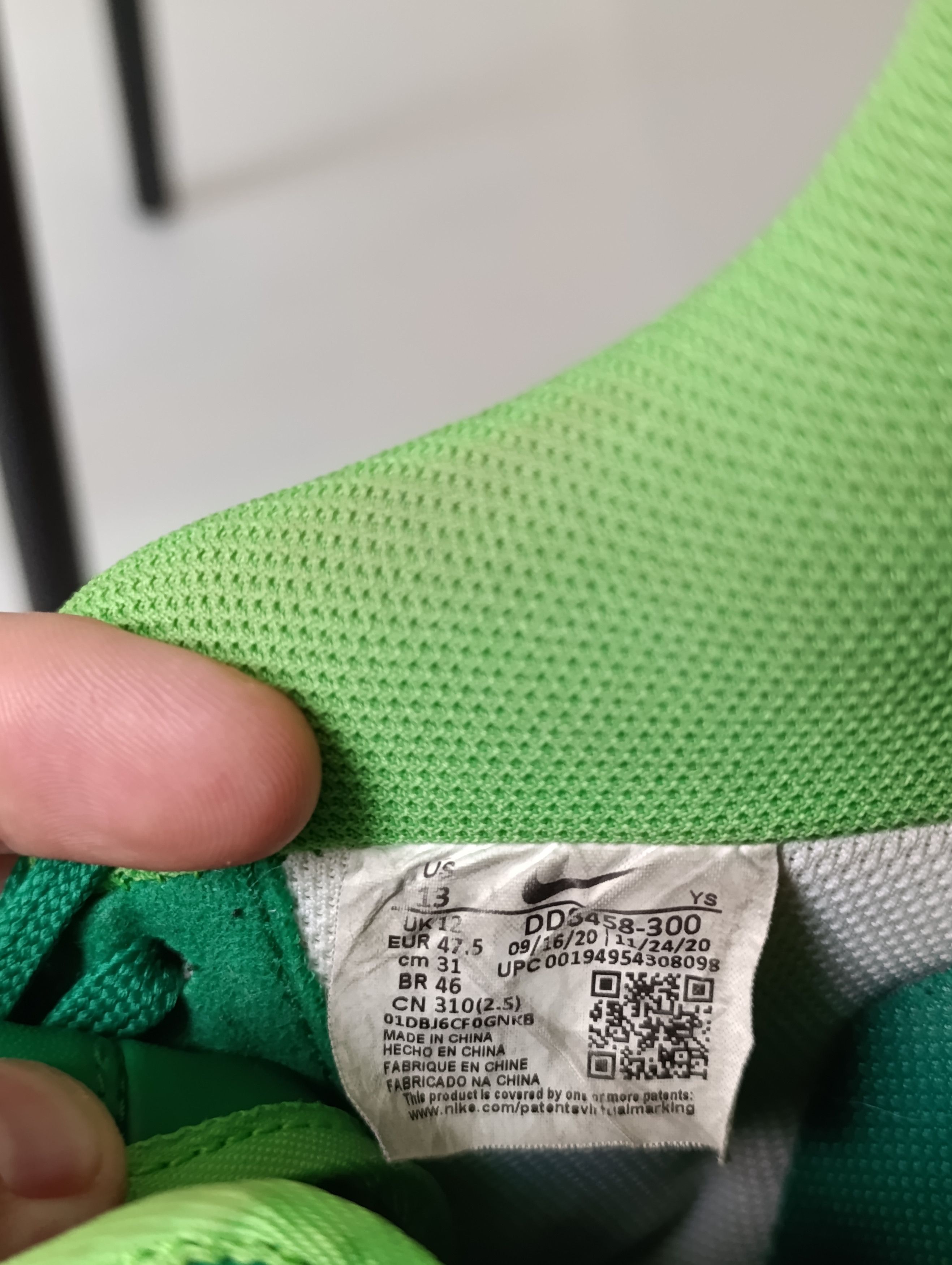 Nike NIKE AIR FORCE 1 LOW ST PATRICK'S DAY LIMITED EDITION Size US 13 / EU 46 - 17 Thumbnail