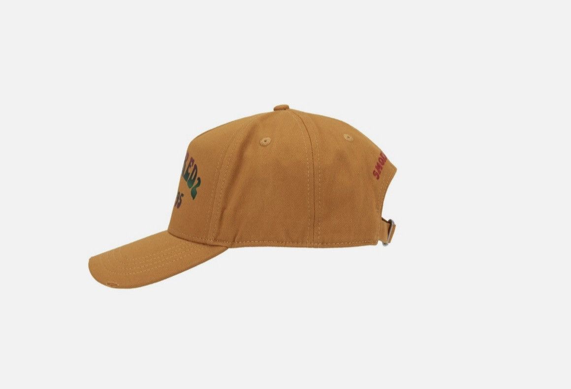 Dsquared2 Dsquared2 Smoke and Choke Cannabis 420 Baseball Cap Size ONE SIZE - 3 Thumbnail