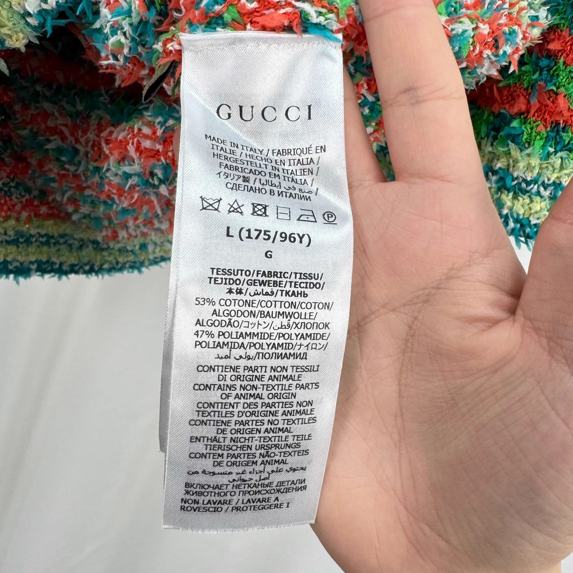 Gucci Gucci Chanel GG allover print knit cardy L new Size L / US 10 / IT 46 - 6 Thumbnail