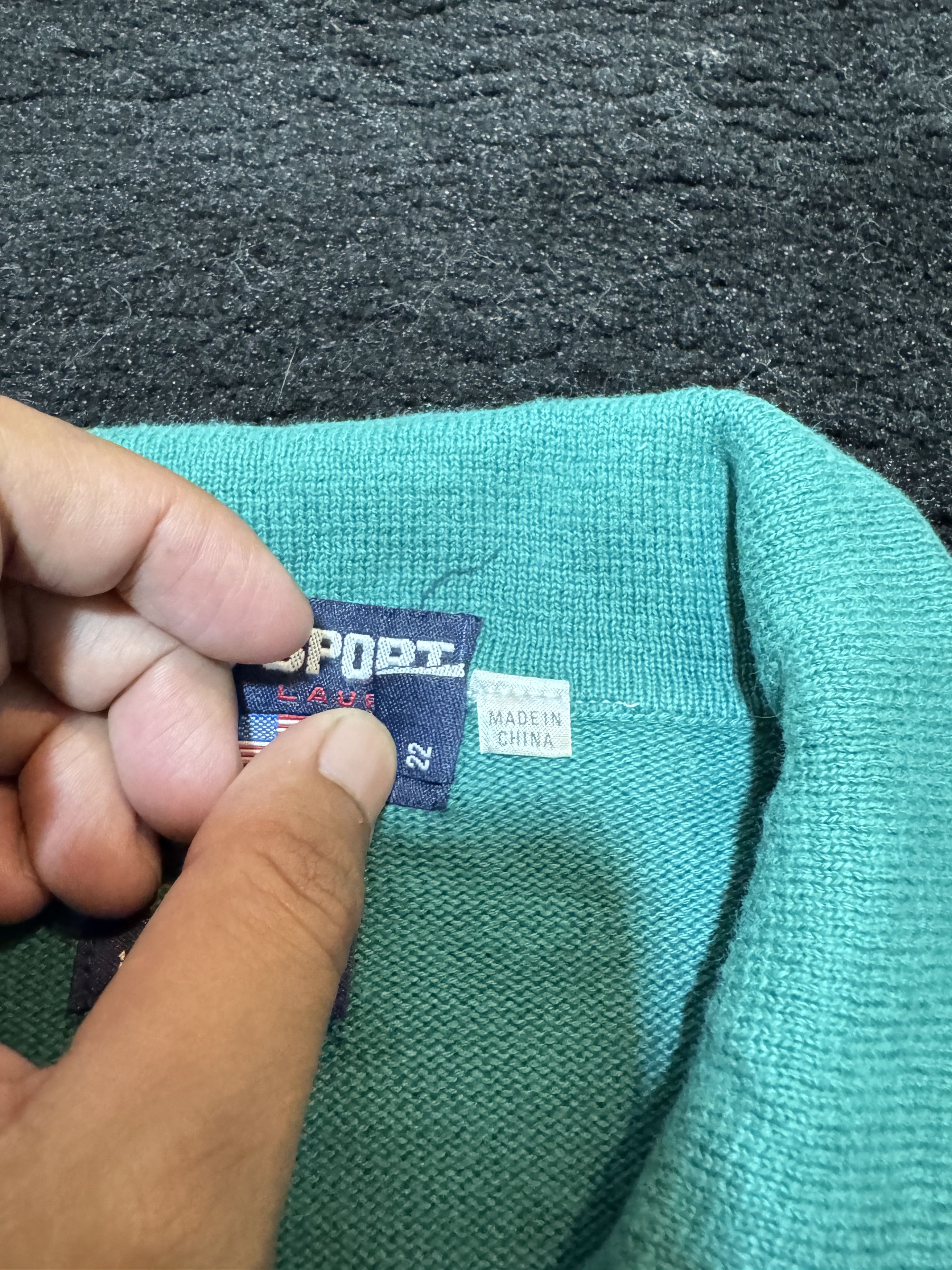 Polo Ralph Lauren Vintage Polo Sport Ralph Lauren Knit Polos Size US M / EU 48-50 / 2 - 6 Thumbnail