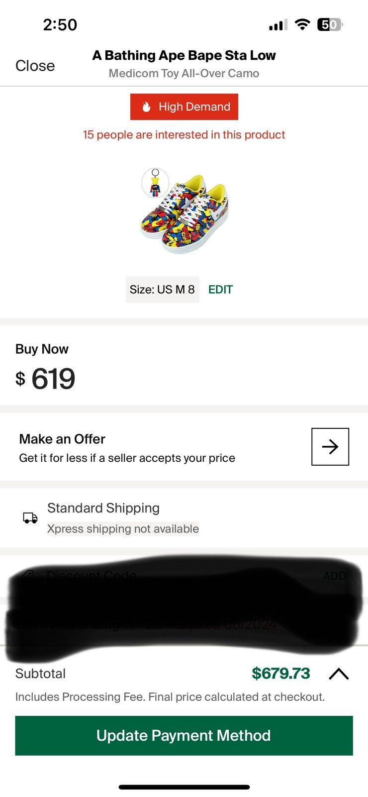 Bape Bapesta X medicomtoy 2020 Size US 8 / EU 41 - 14 Thumbnail