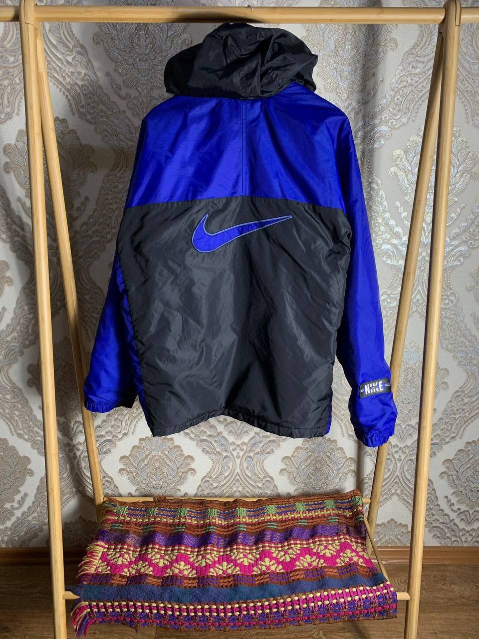 Nike × Vintage VERY RARE NIKE LIGHT JACKET DOWN BIG LOGO SWOOSH Y2K 90s SK8 Size US XL / EU 56 / 4 - 1 Thumbnail