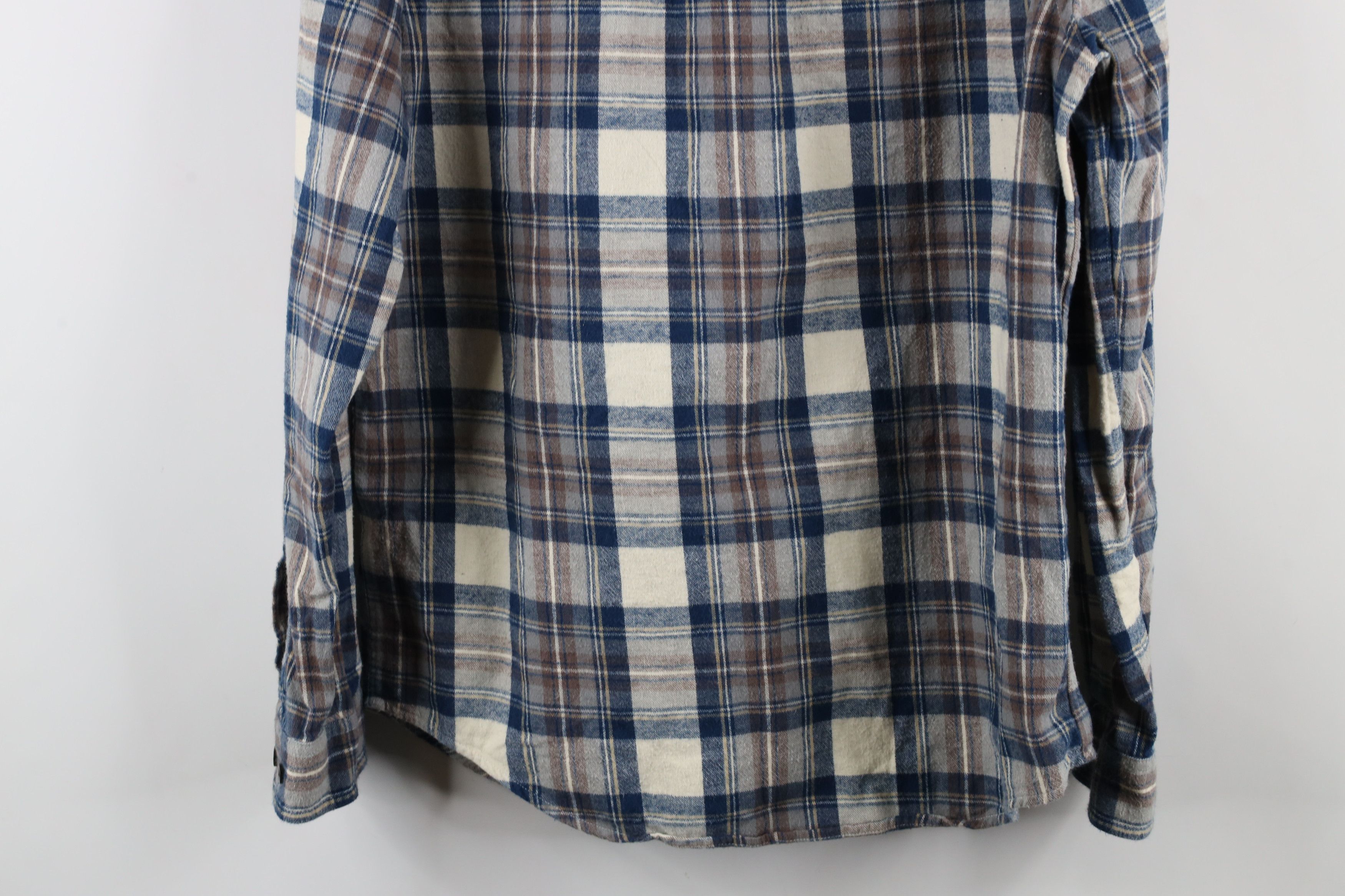 L.L. Bean × Vintage Vintage LL Bean Fitted Flannel Collared Button Down Shirt Size US M / EU 48-50 / 2 - 9 Thumbnail